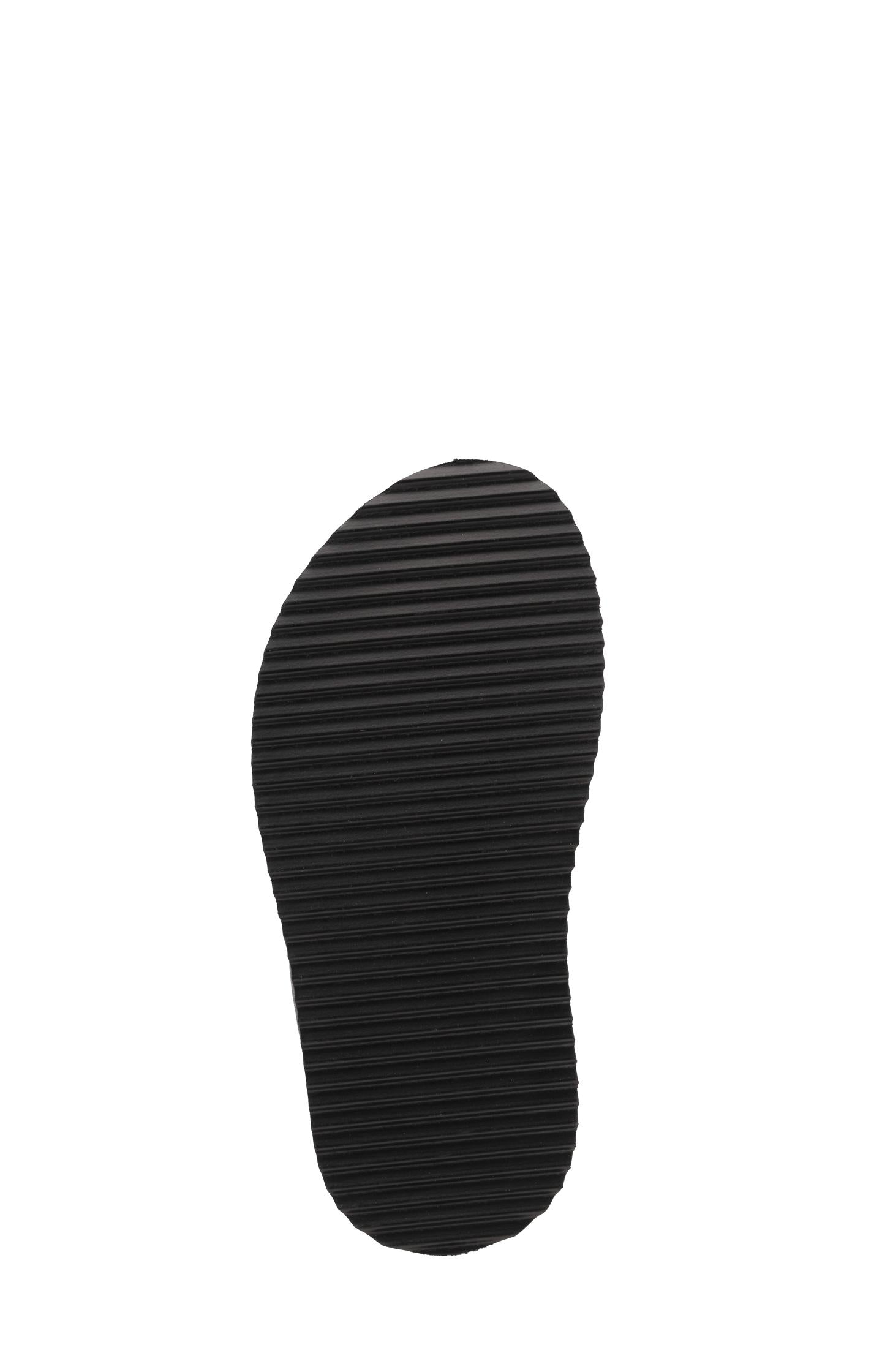Padded sandals with wide straps