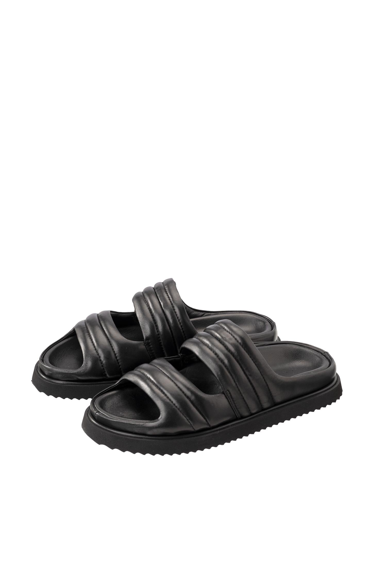 Padded sandals with wide straps - Type: product