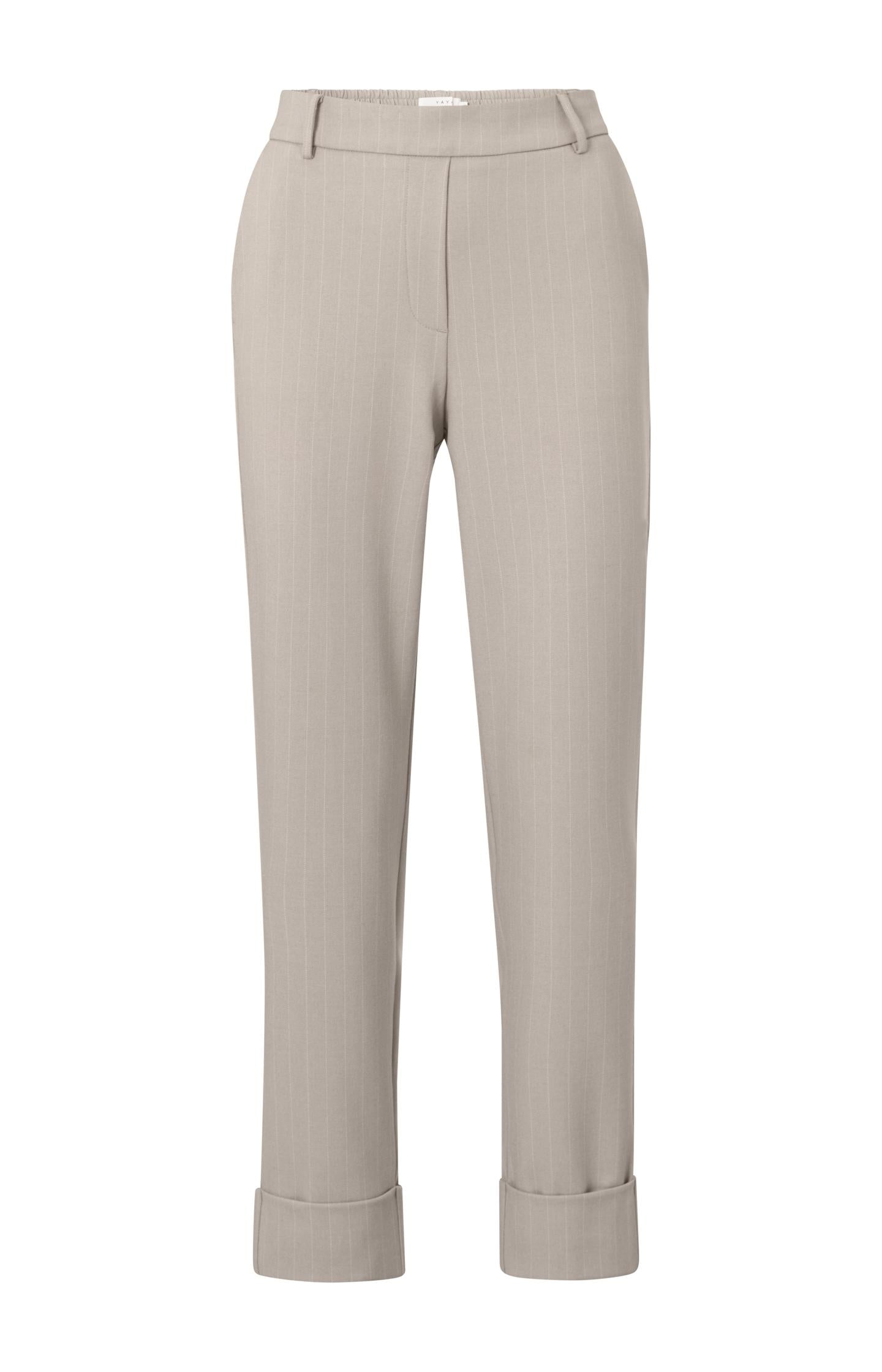 Pants with pinstripes, elastic waist and pockets - Type: product