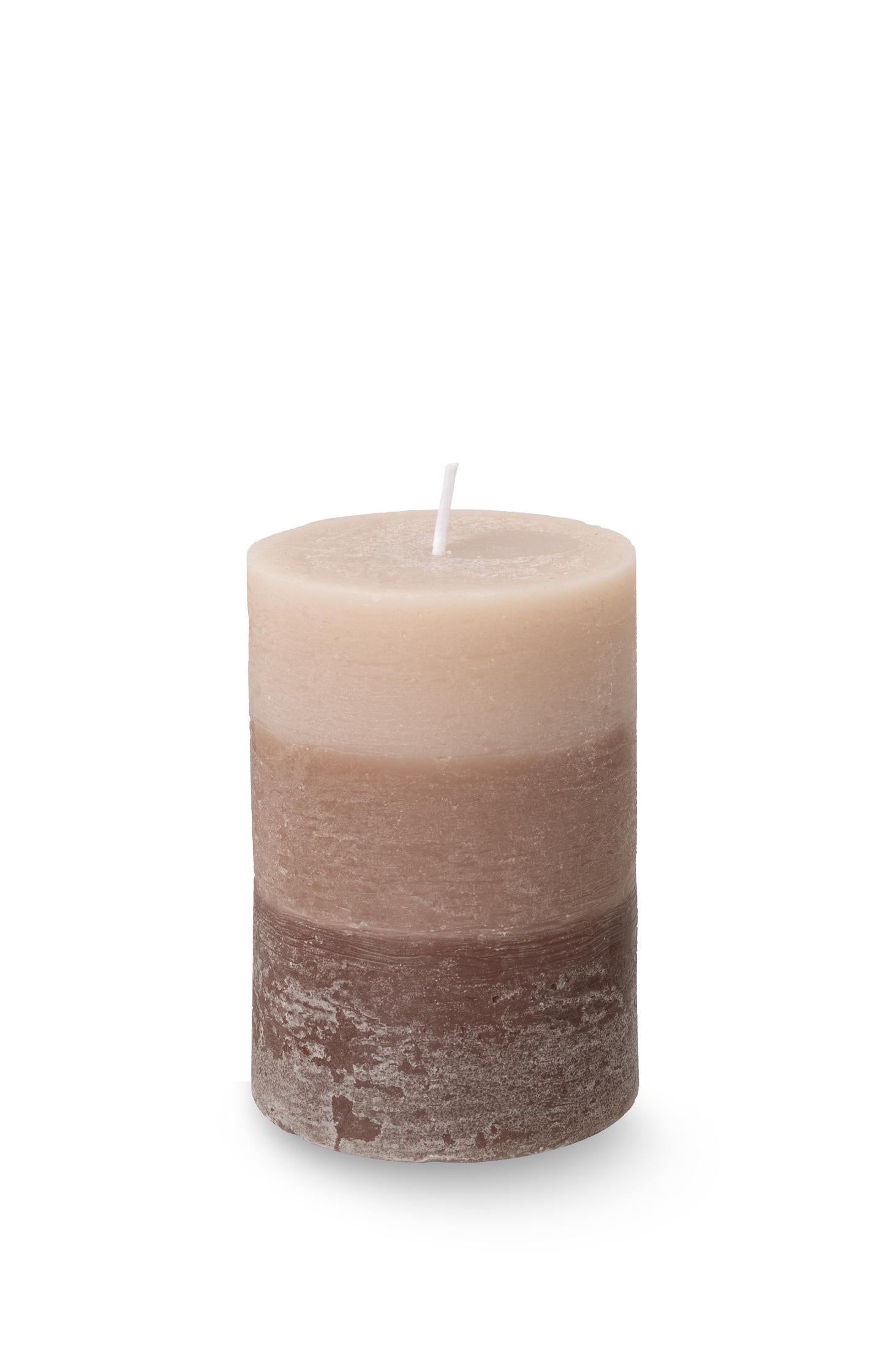 Pillar candle with color gradient - Type: product