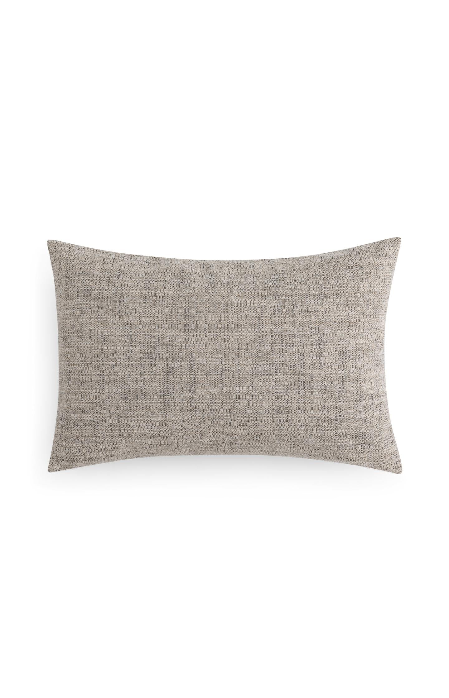 Rectangular cushion with woven texture - Type: product