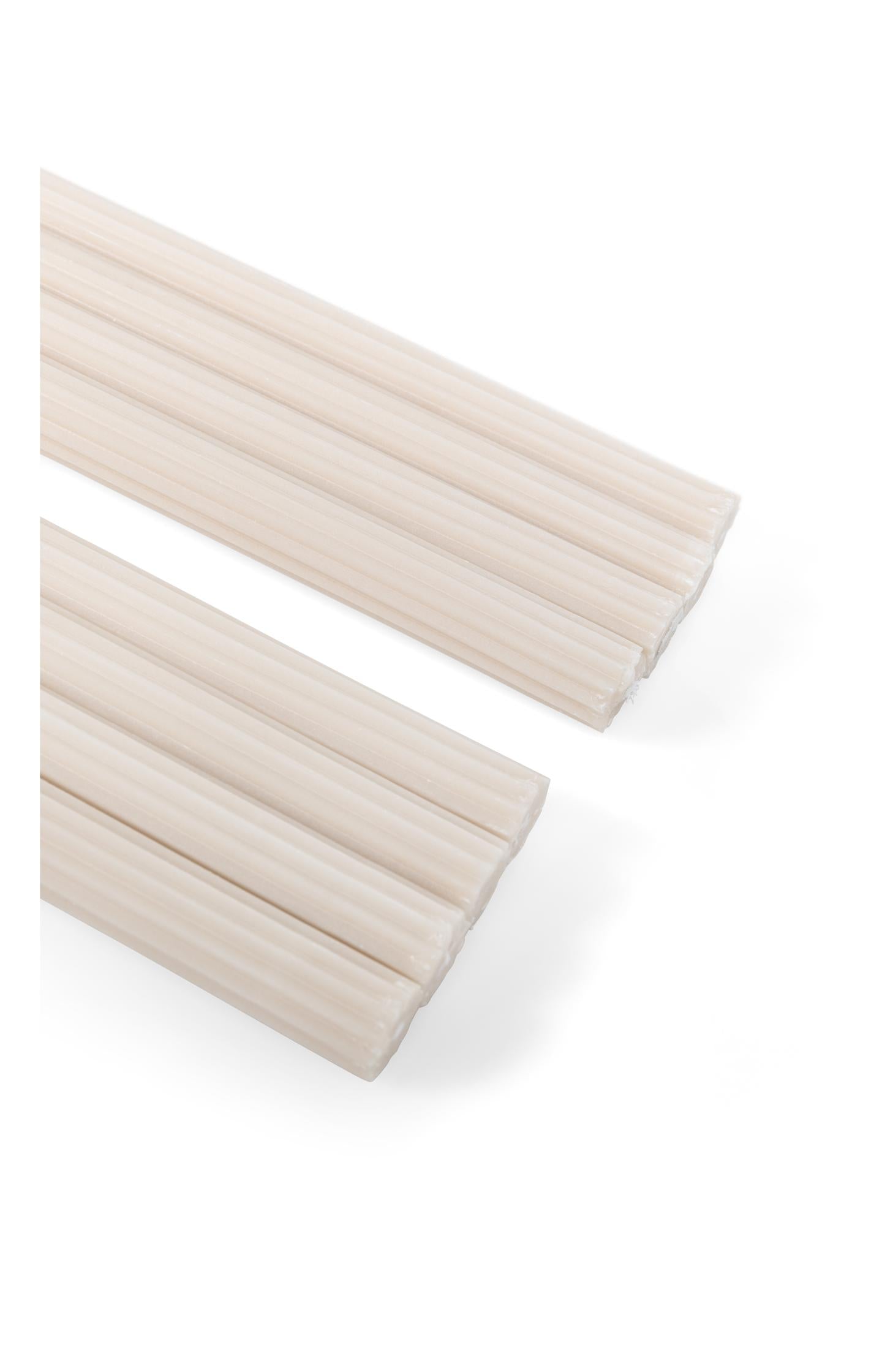Ribbed dinner candles - set of 8 - Type: product