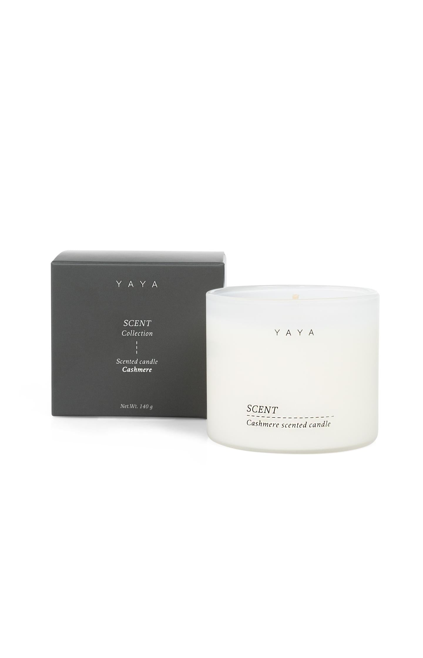 Scented candle with cashmere scent - Type: product