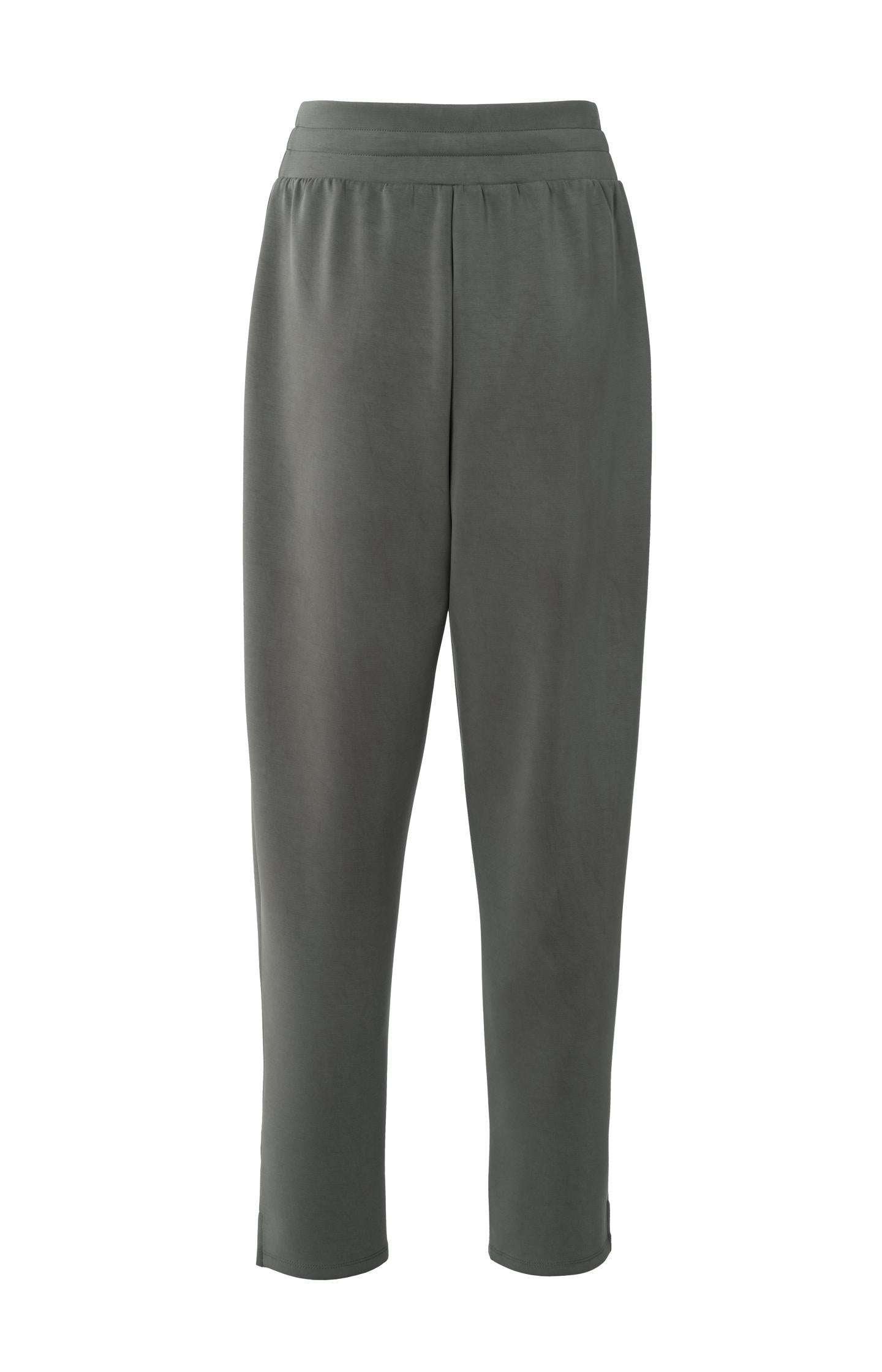 Scuba jogging trousers with side pockets and drawstring