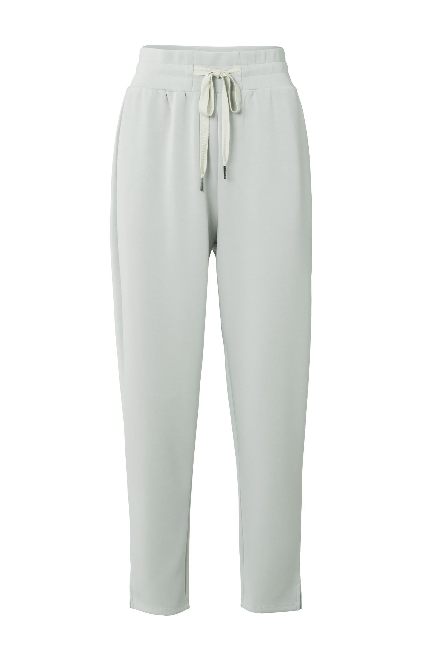 Scuba jogging trousers with side pockets and drawstring