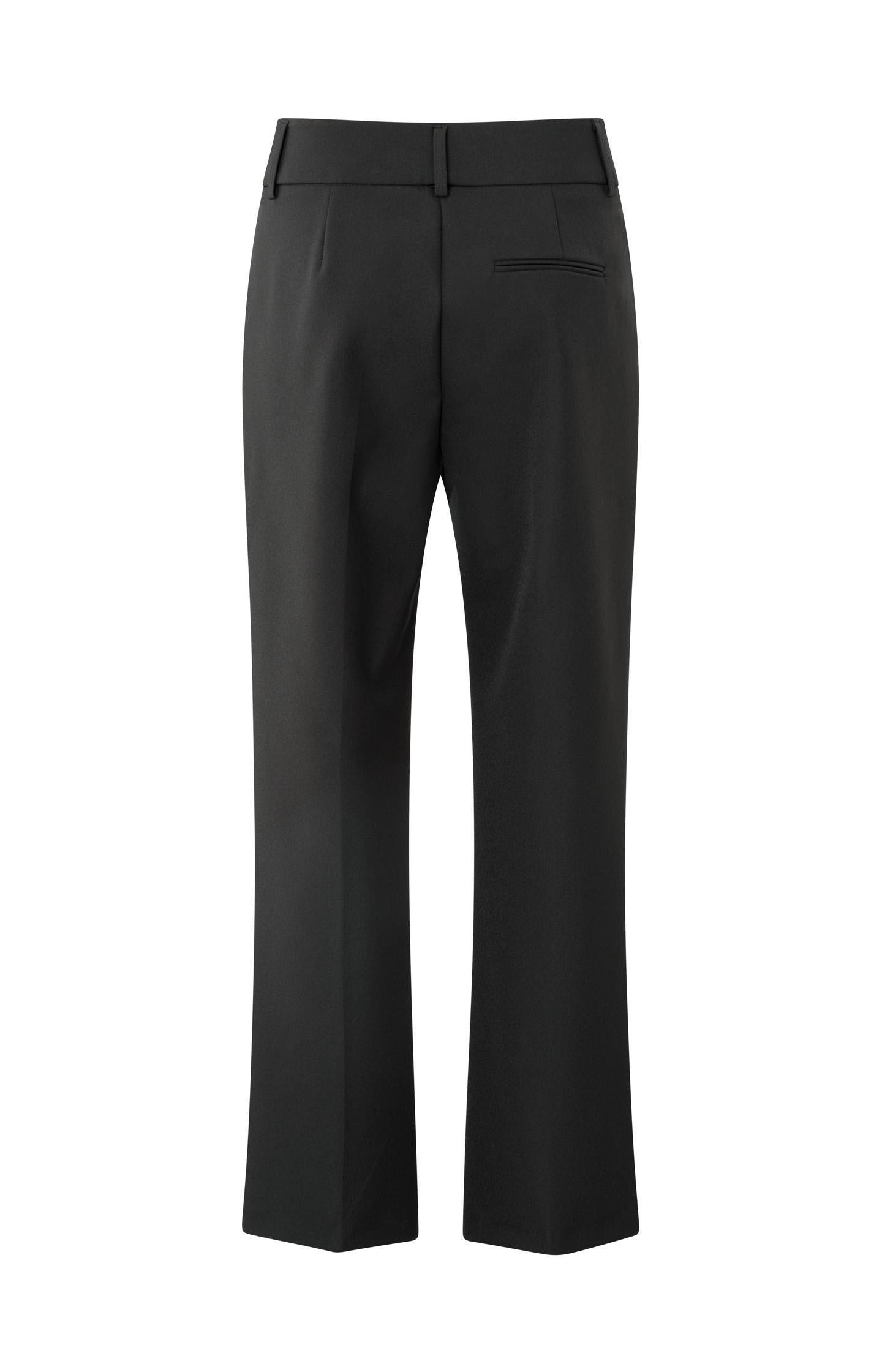 Scuba trousers with modern waistband