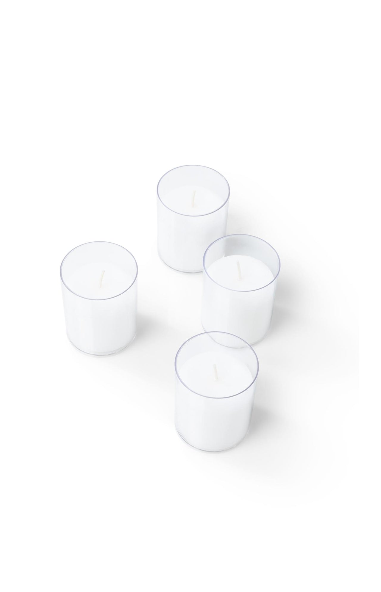 Set of 4 tall tealights