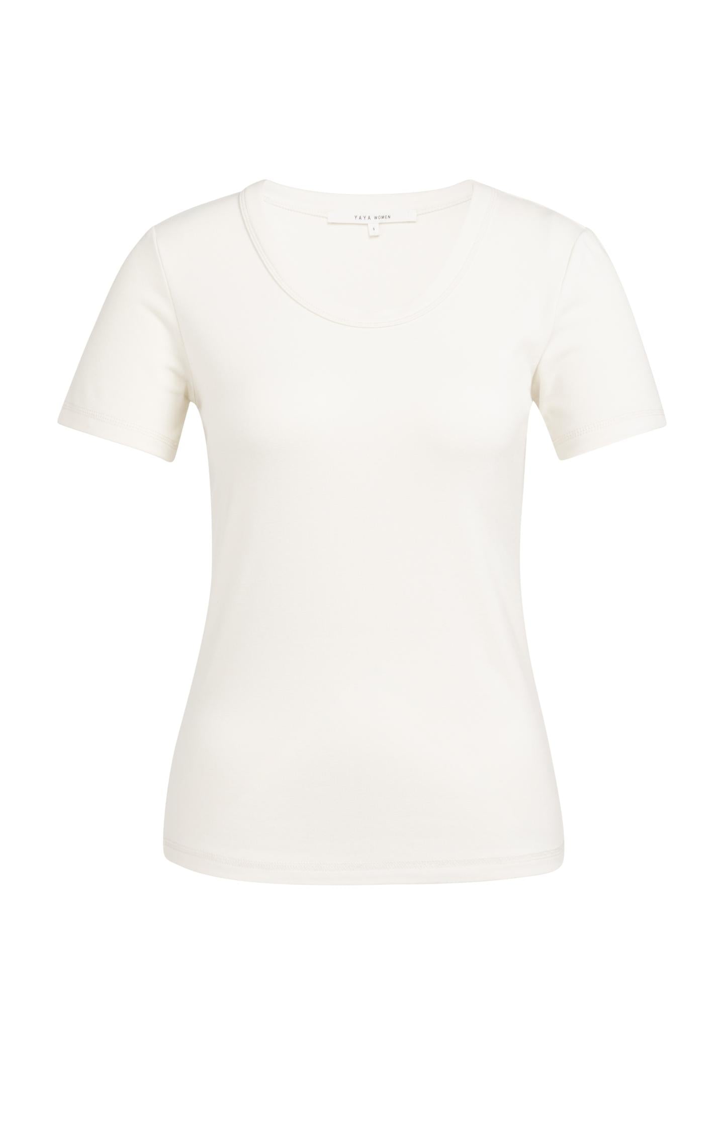Short sleeve T-shirt with round neck - Type: product
