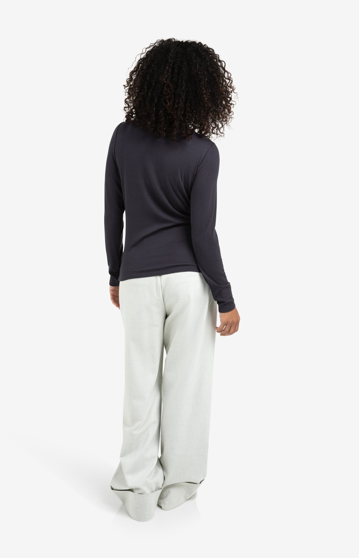 Short teddy jacket with padded sleeves