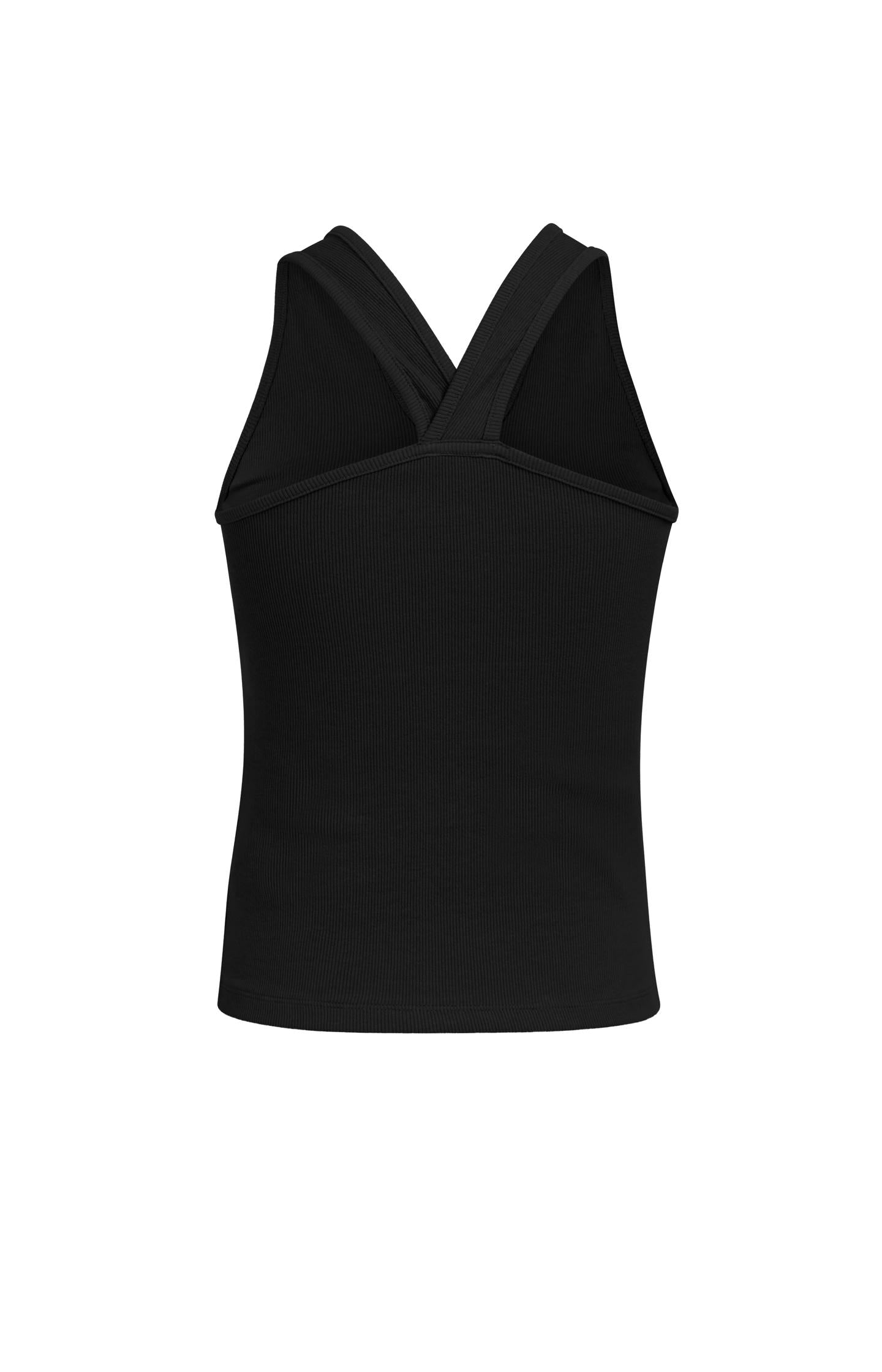Singlet with crossed back detail