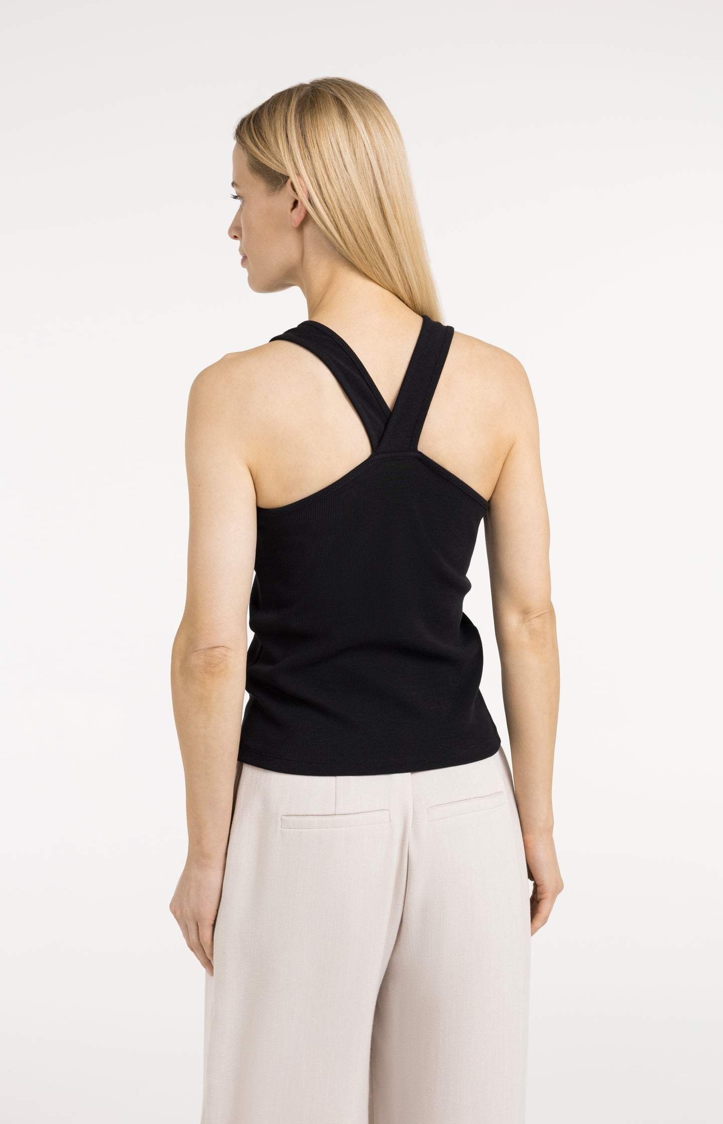 Singlet with crossed back detail