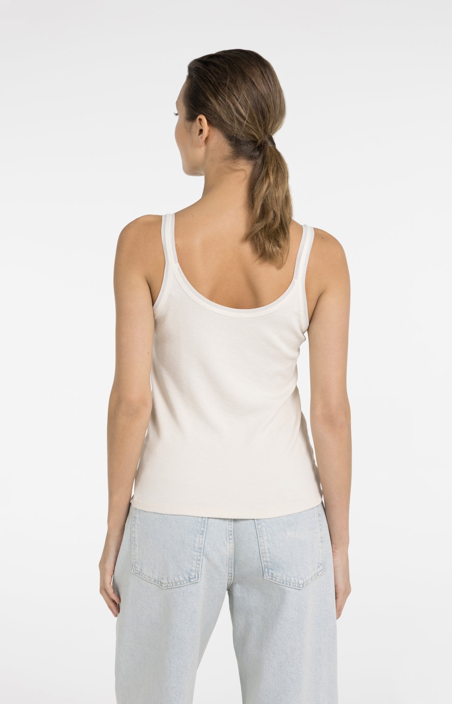 Singlet with mesh detail - Type: lookbook