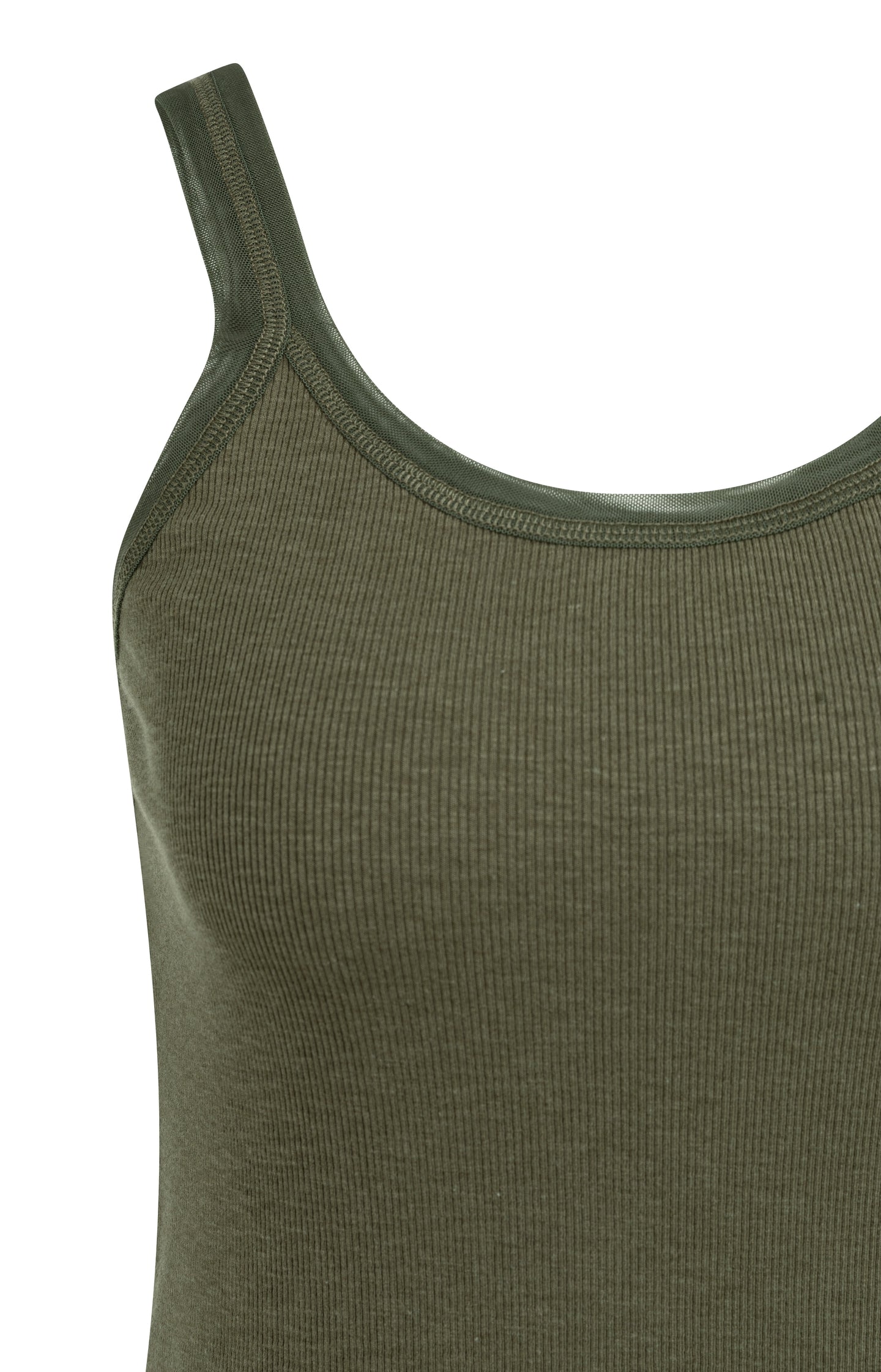 Singlet with mesh detail