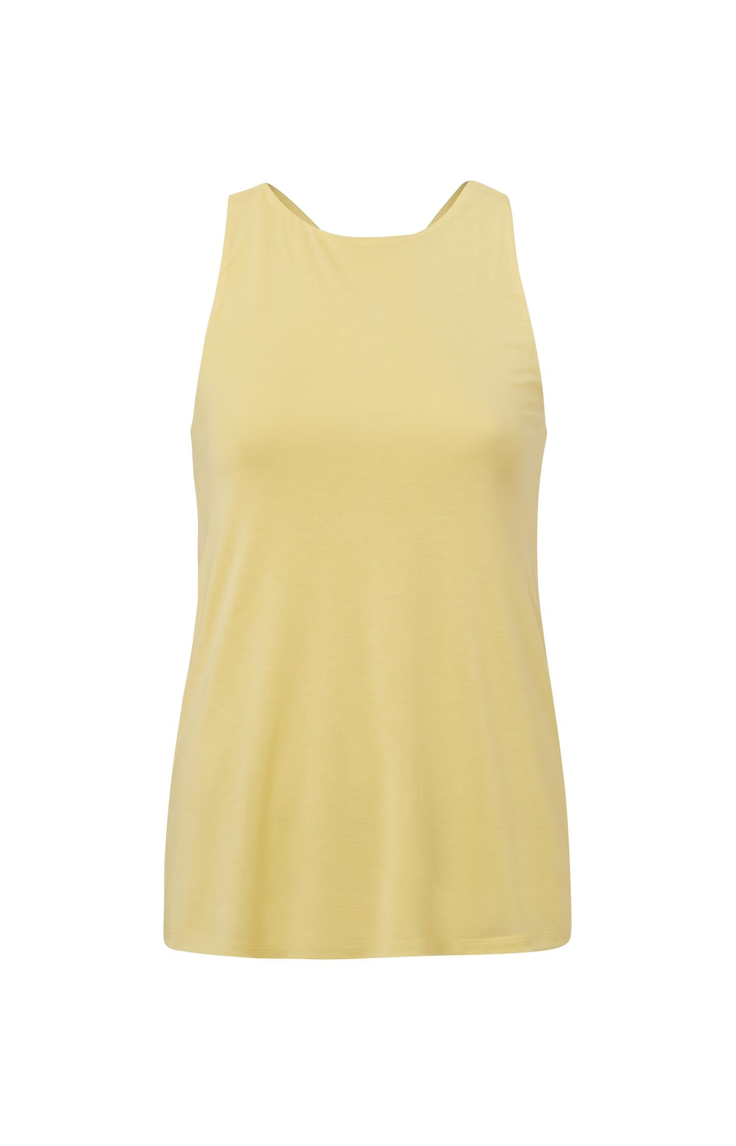 Singlet with round neck and crossed straps on back - Type: product