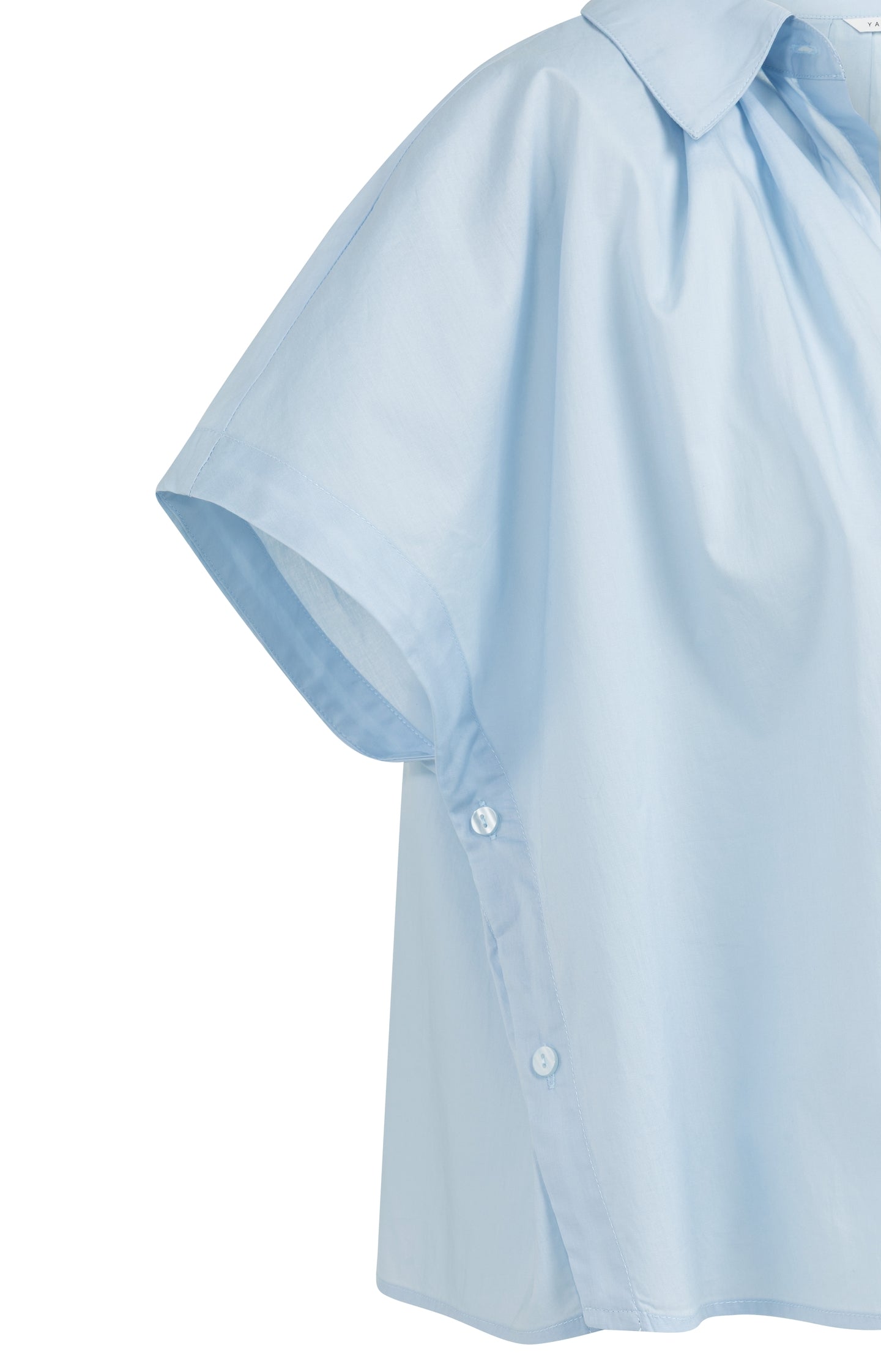 Sleeveless blouse with button details