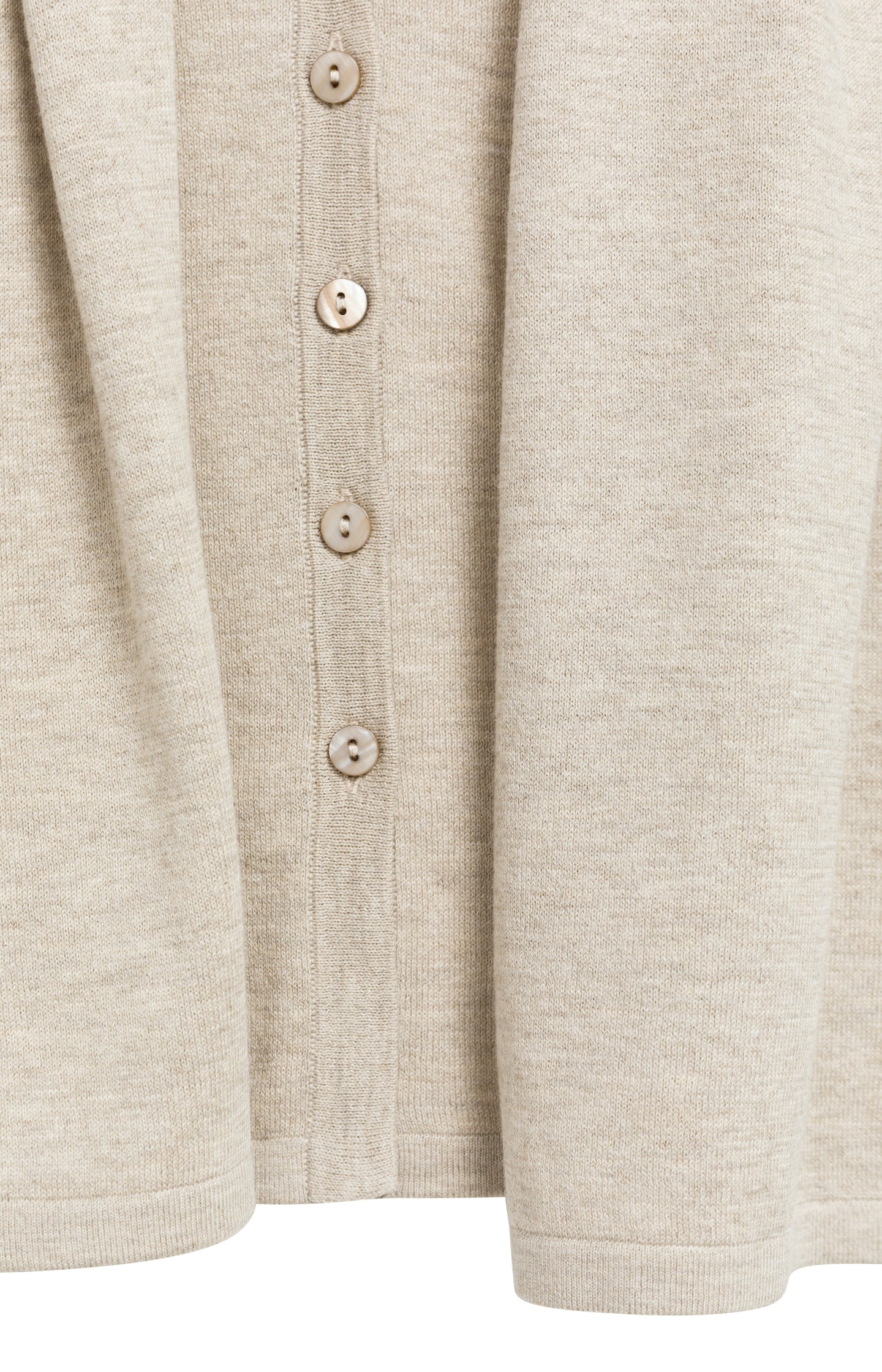 Sleeveless cardigan with double layer and buttons - Type: lookbook