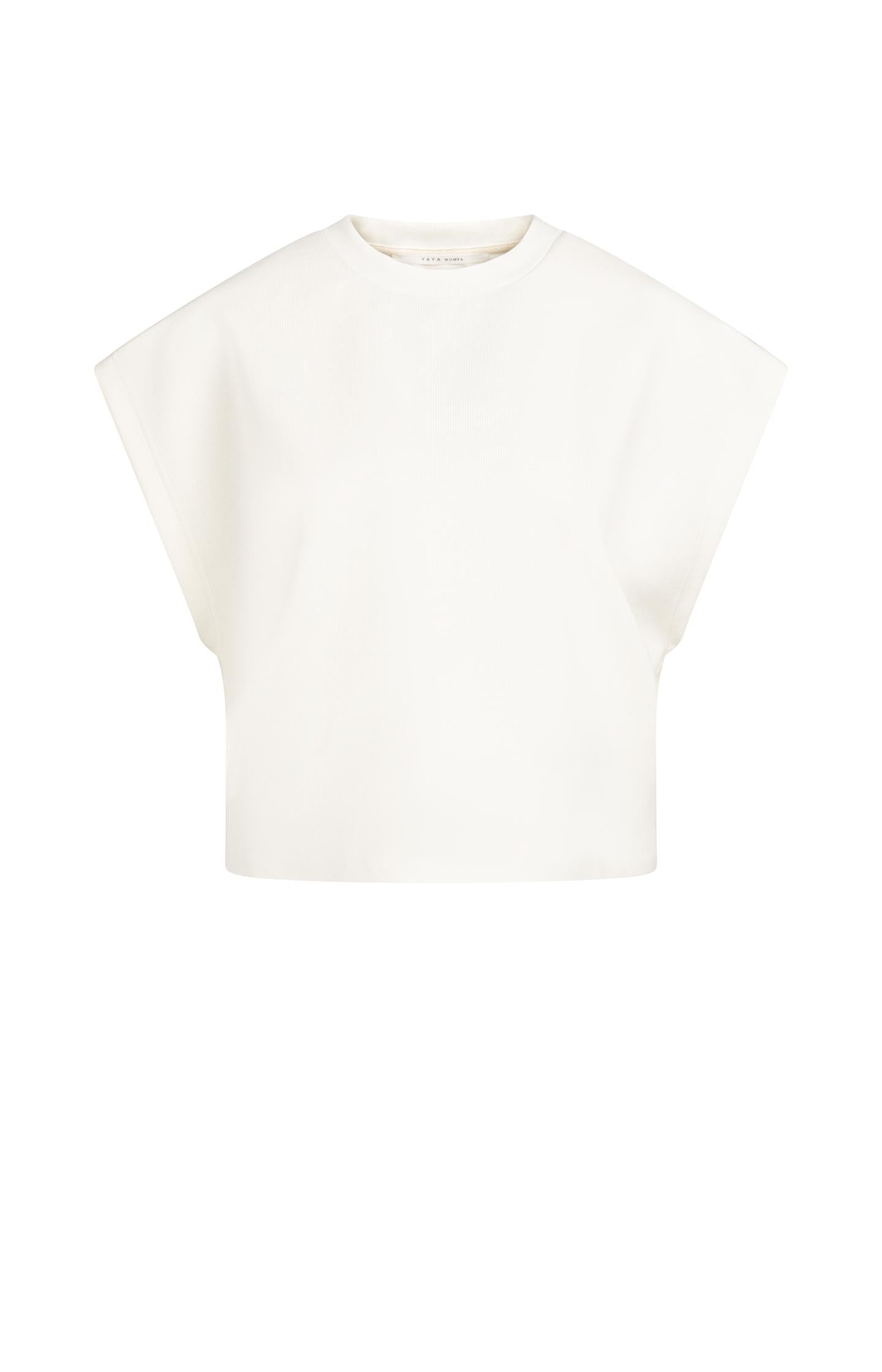 Sleeveless sweatshirt in boxy fit - Type: product