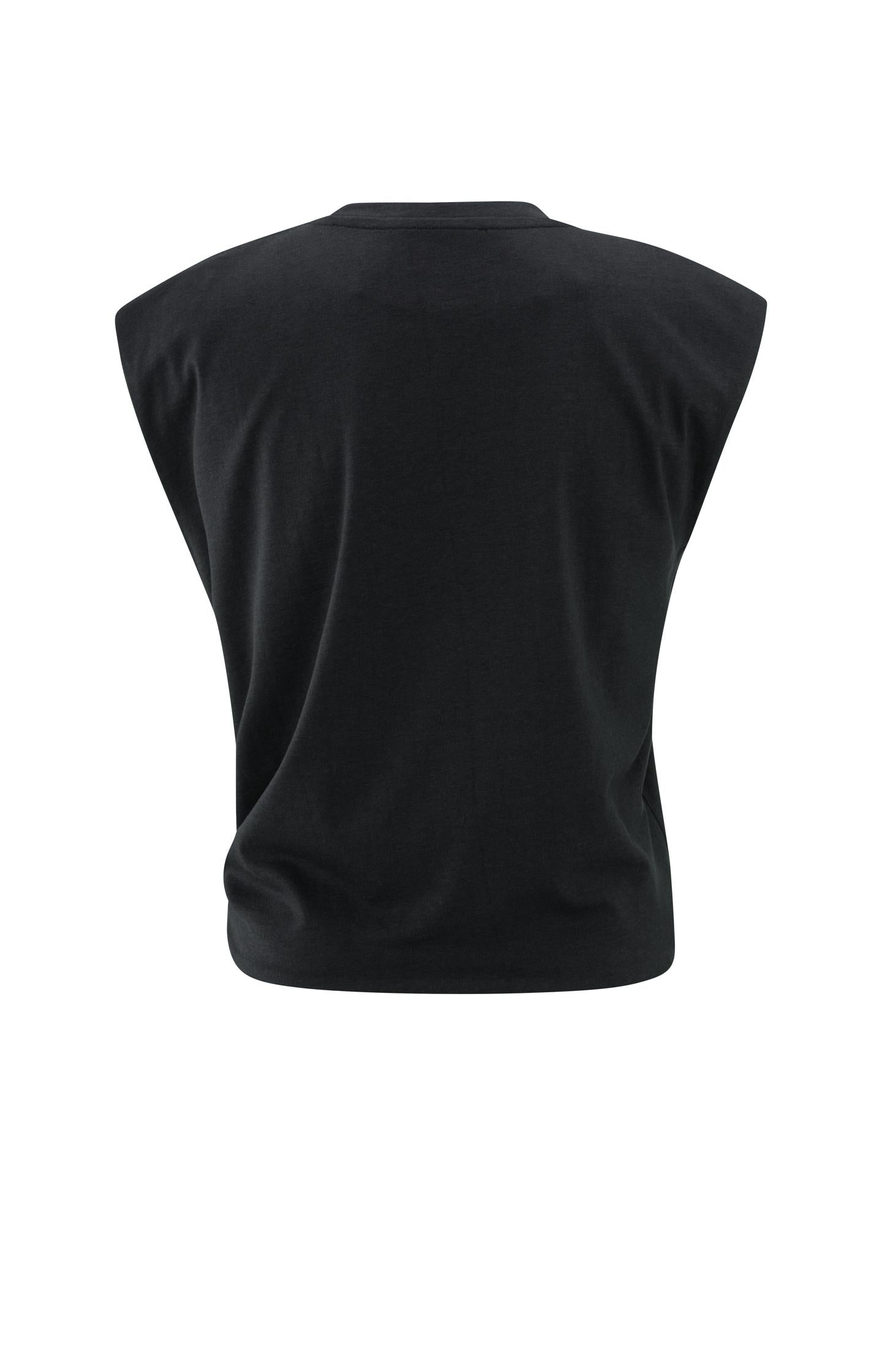 Sleeveless top with knot detail