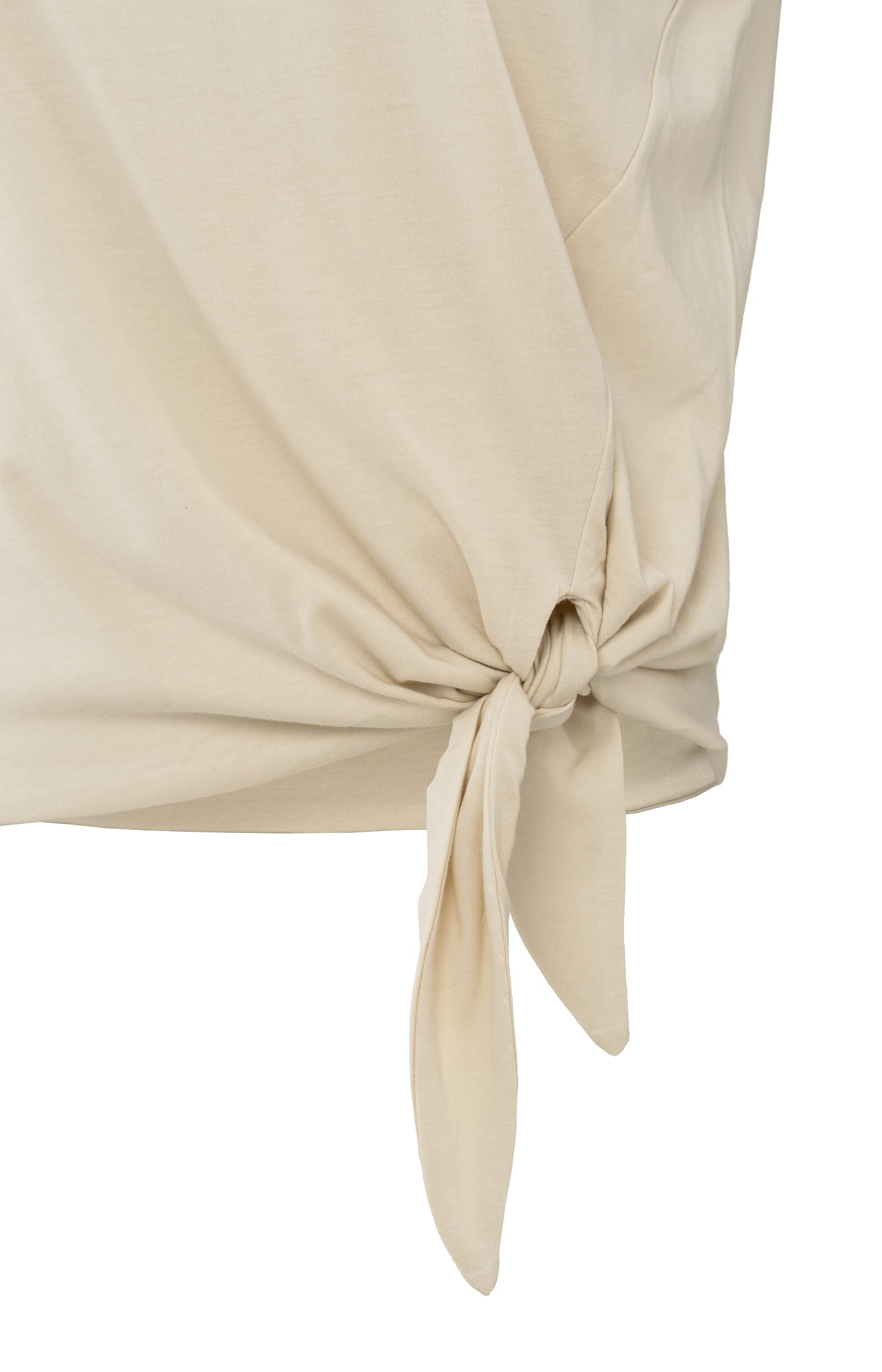 Sleeveless top with knot detail