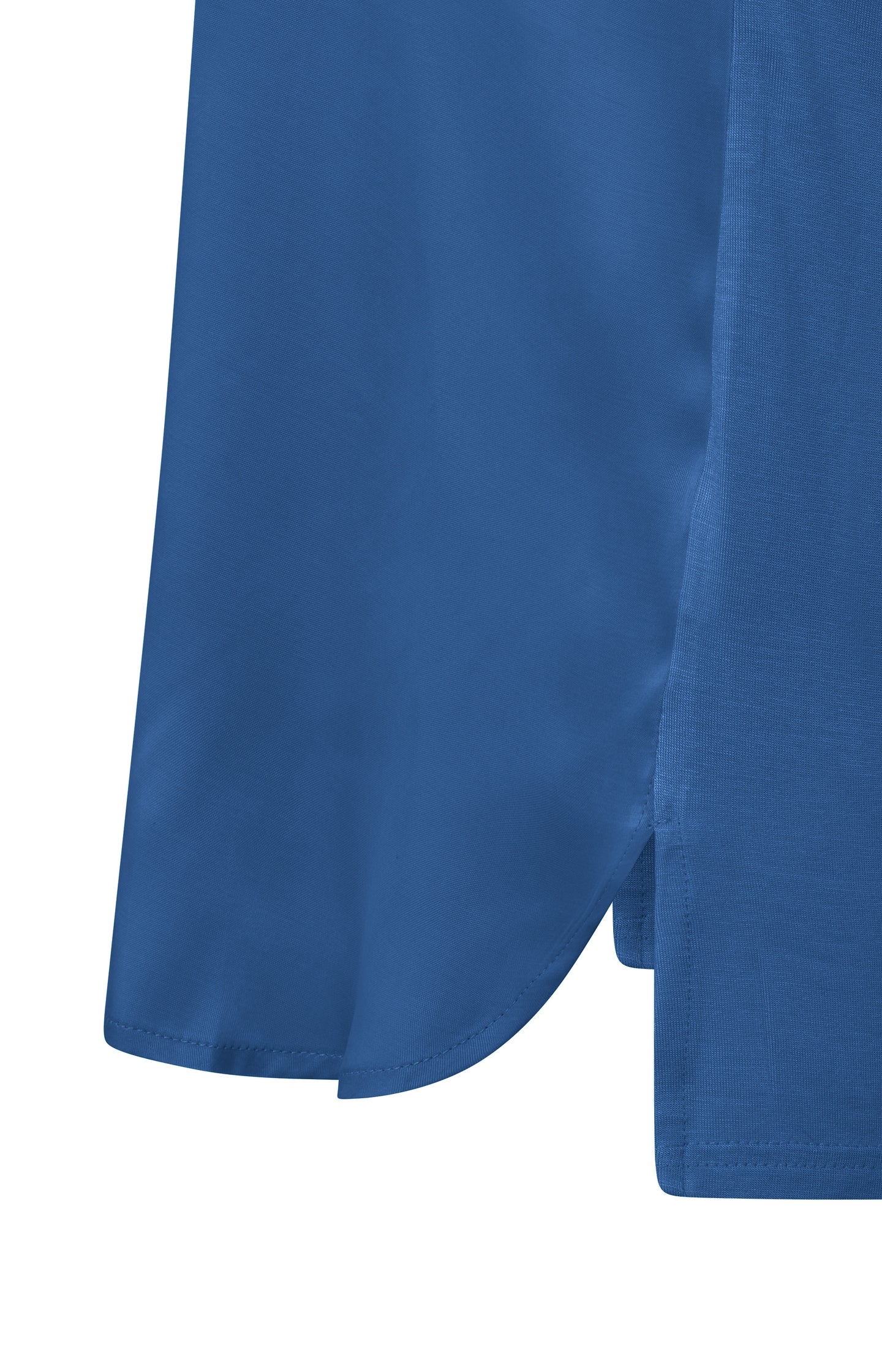 Sleeveless top with round neck in fabrix mix