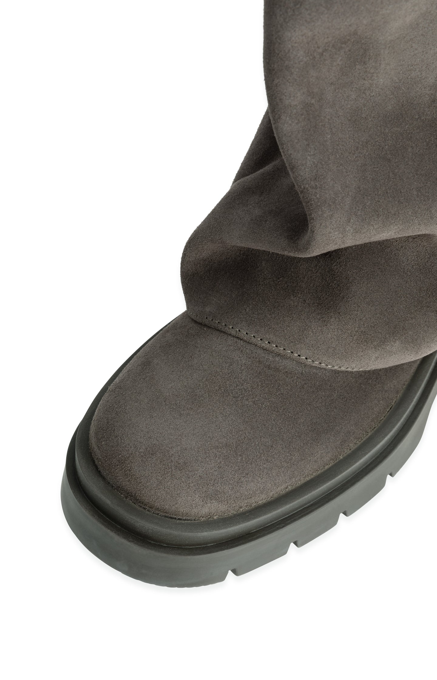 Slouchy suede knee-high boots - Type: lookbook