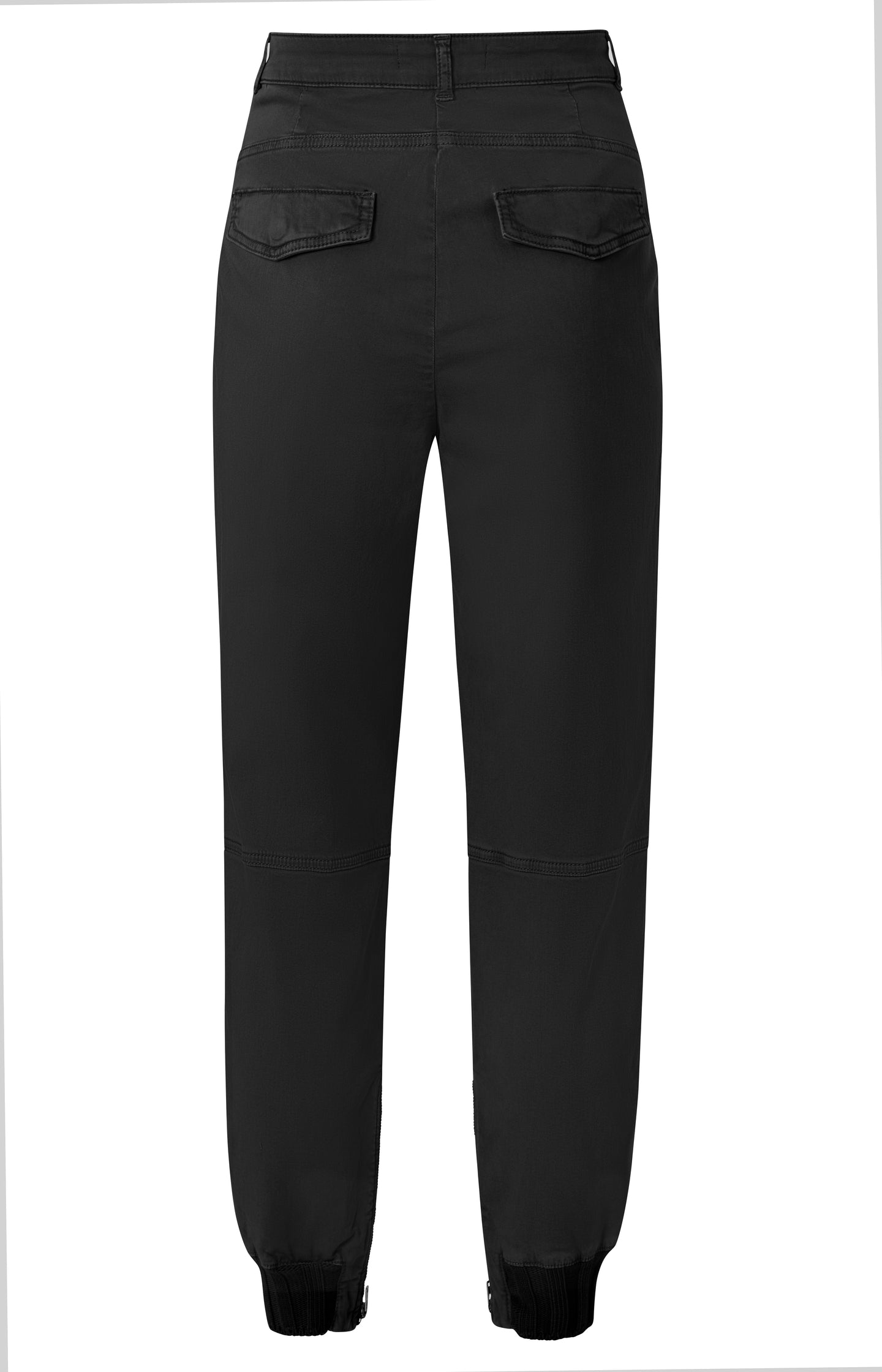 Soft cargo trousers with zip fly and pockets