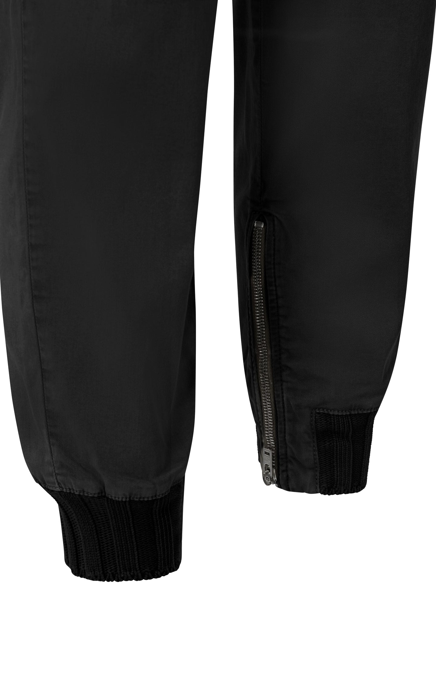 Soft cargo trousers with zip fly and pockets