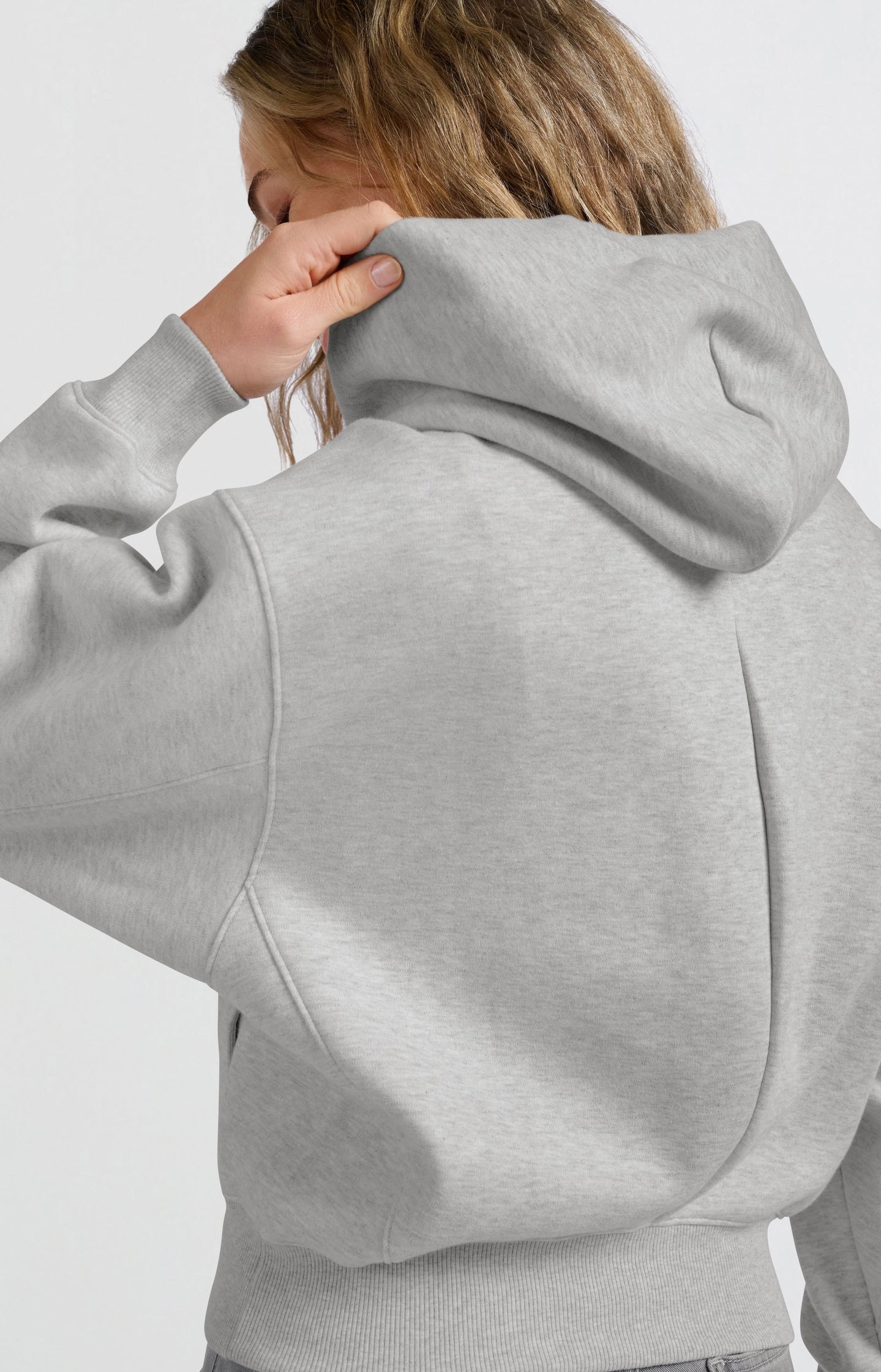 Soft hoodie with cords