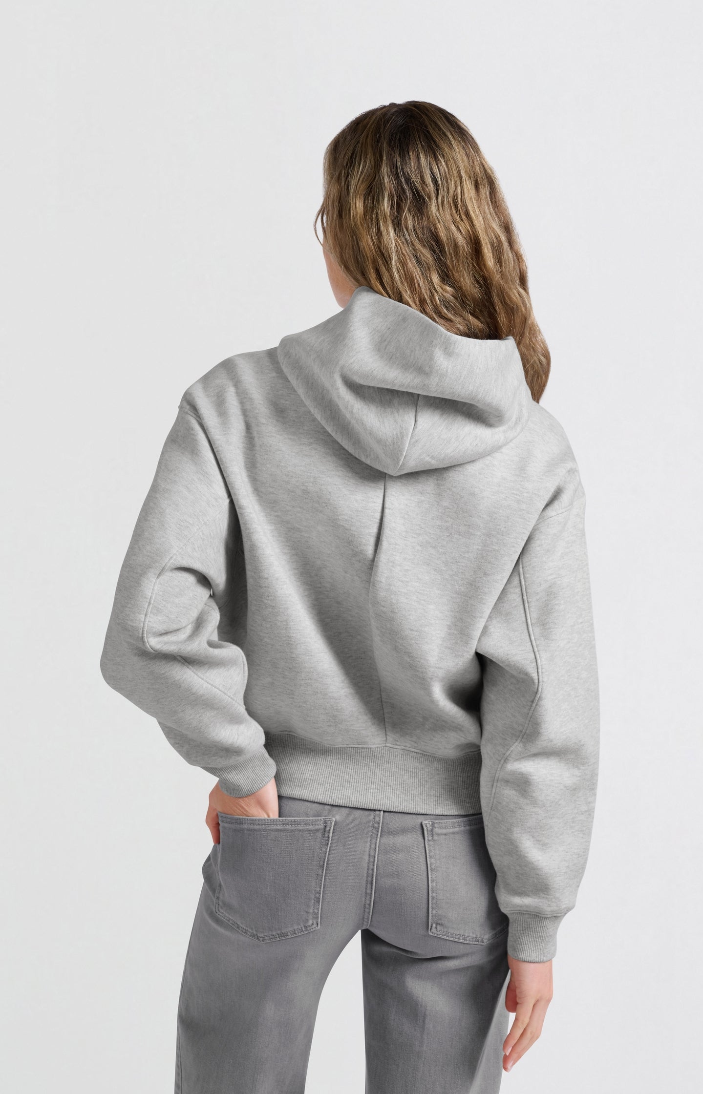 Soft hoodie with cords