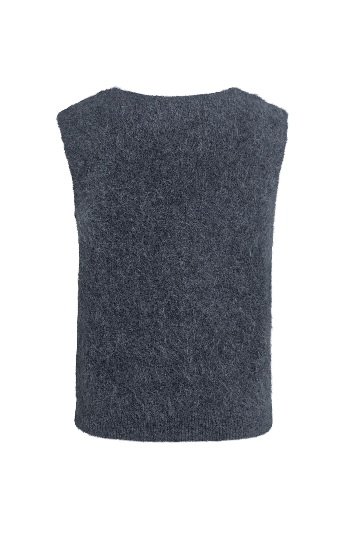 Soft knit spencer with deep V-neck
