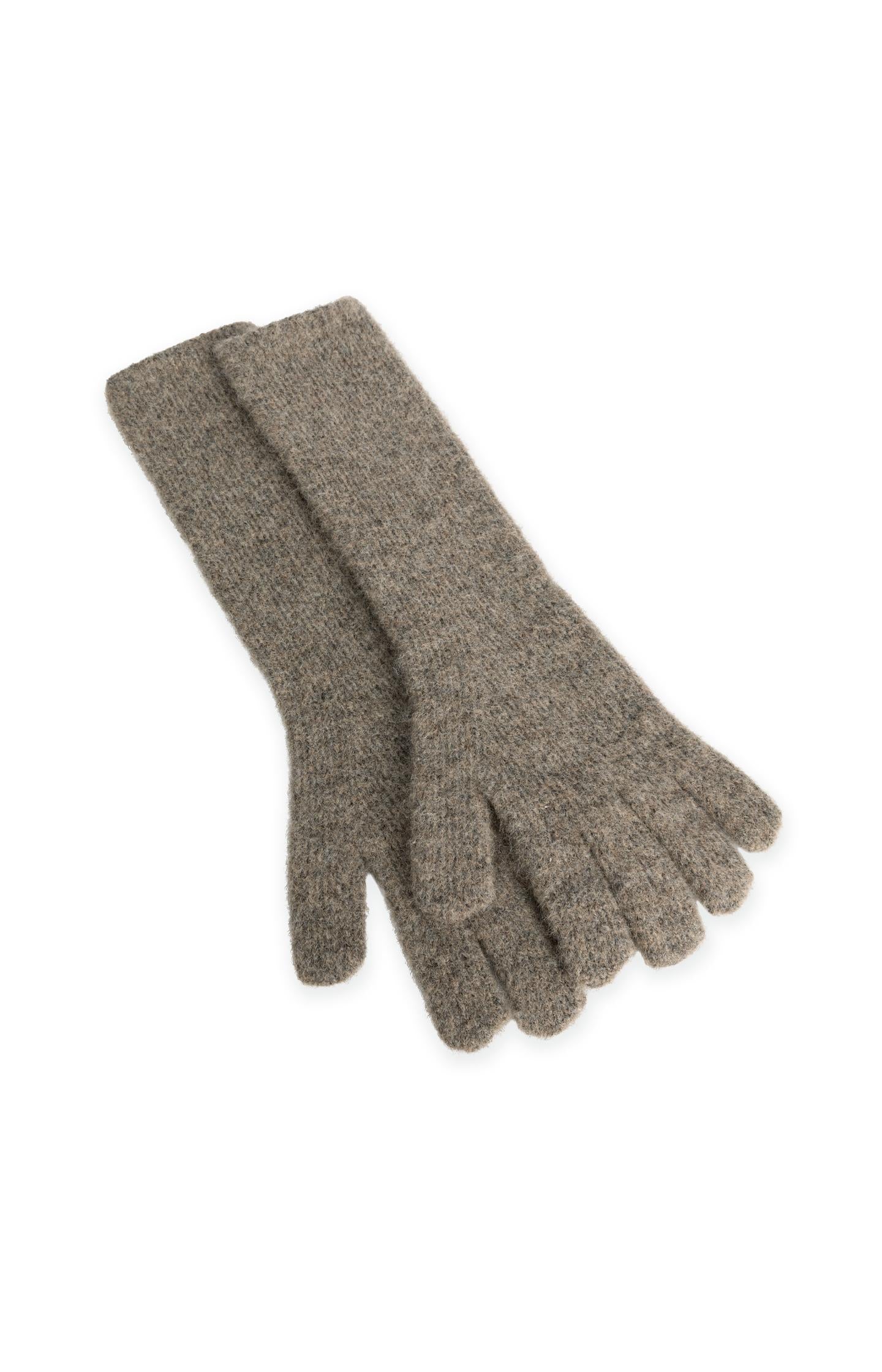 Soft knitted long gloves - Type: product