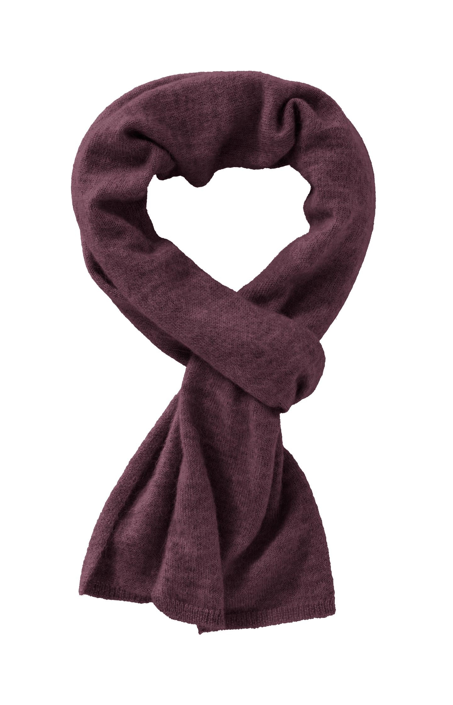 Soft knitted scarf with elegant texture - Type: product