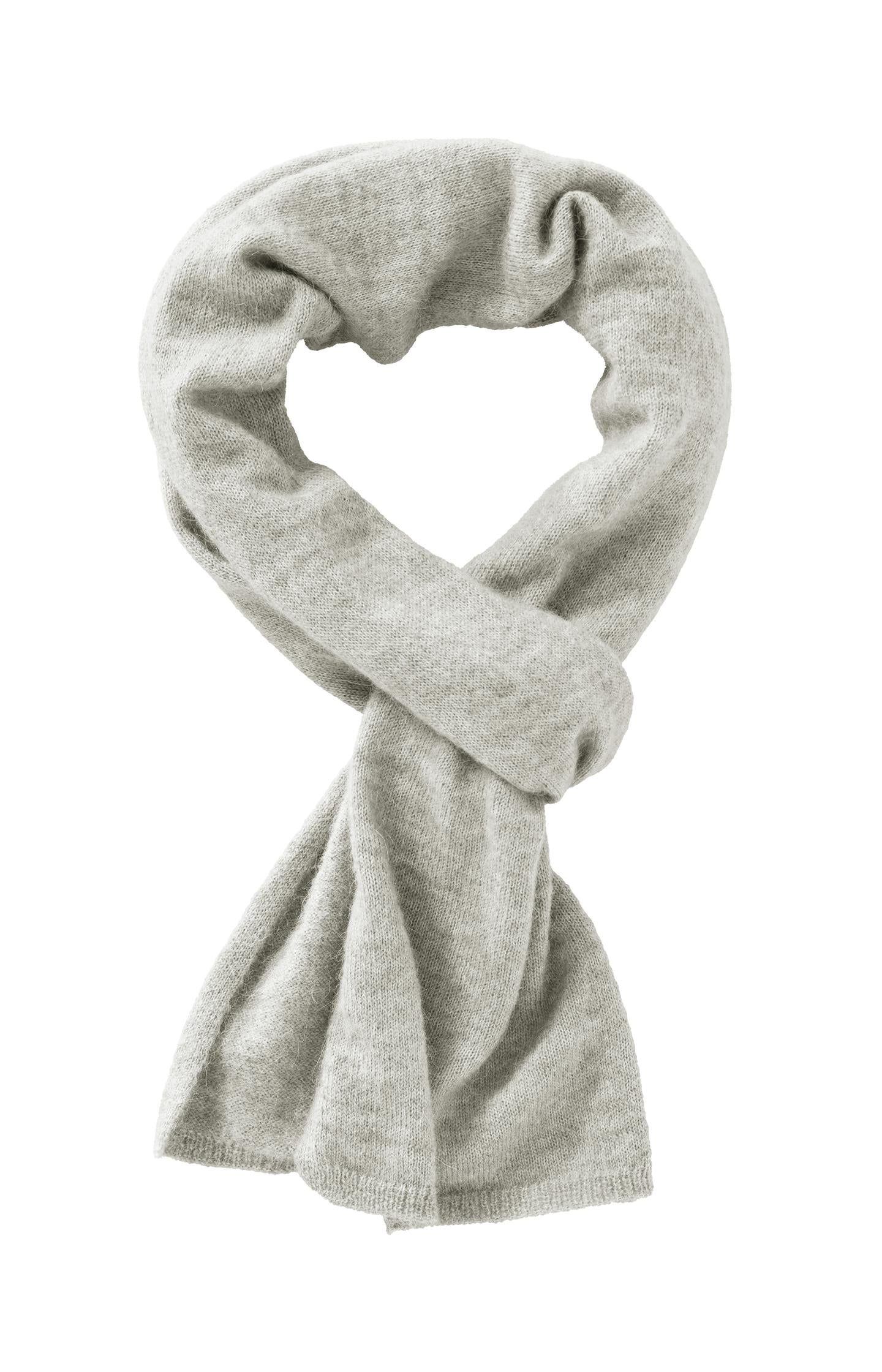 Soft knitted scarf with elegant texture - Type: product