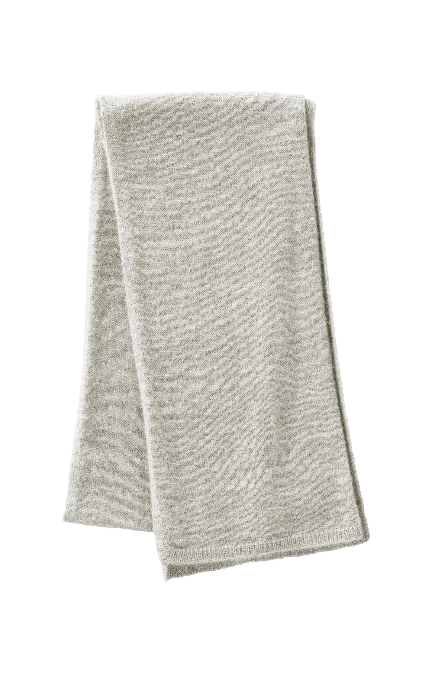 Soft knitted scarf with elegant texture