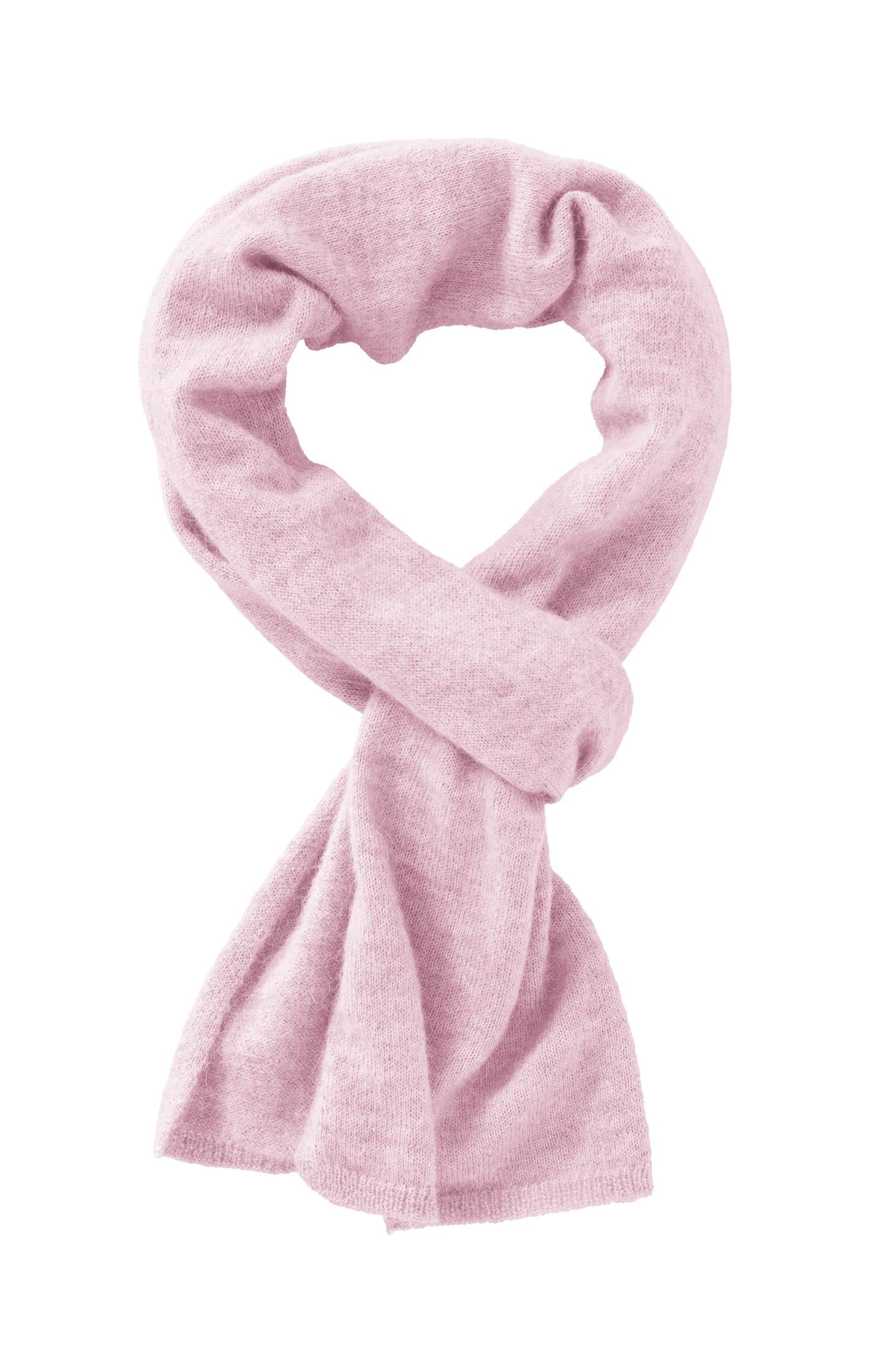 Soft knitted scarf with elegant texture - Type: product