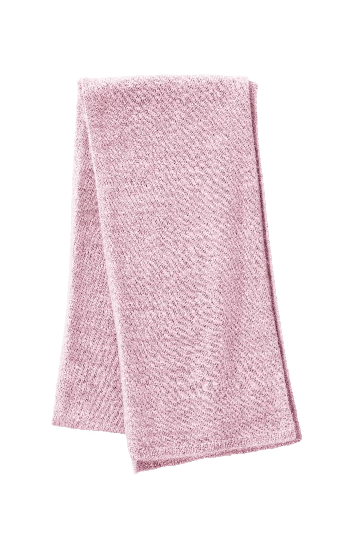 Soft knitted scarf with elegant texture