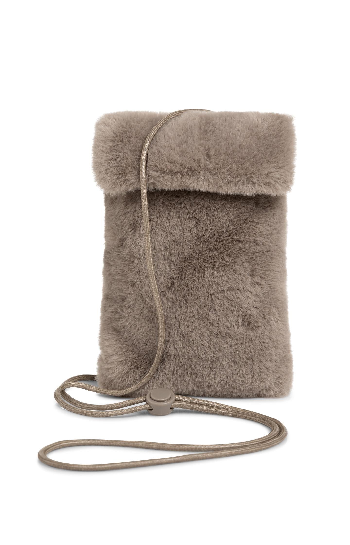 Soft phone bag with flap closure - Type: product