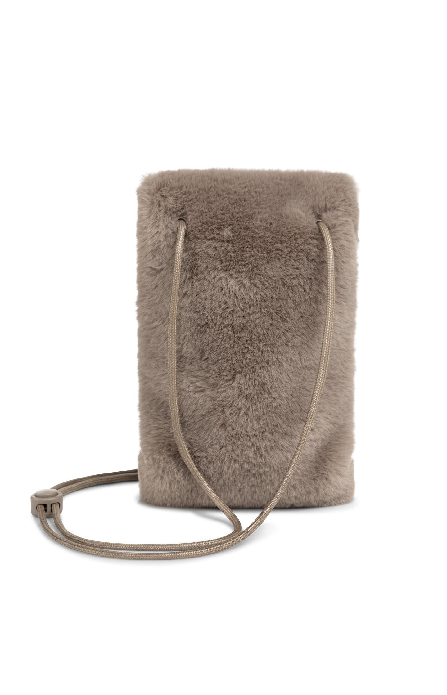Soft phone bag with flap closure
