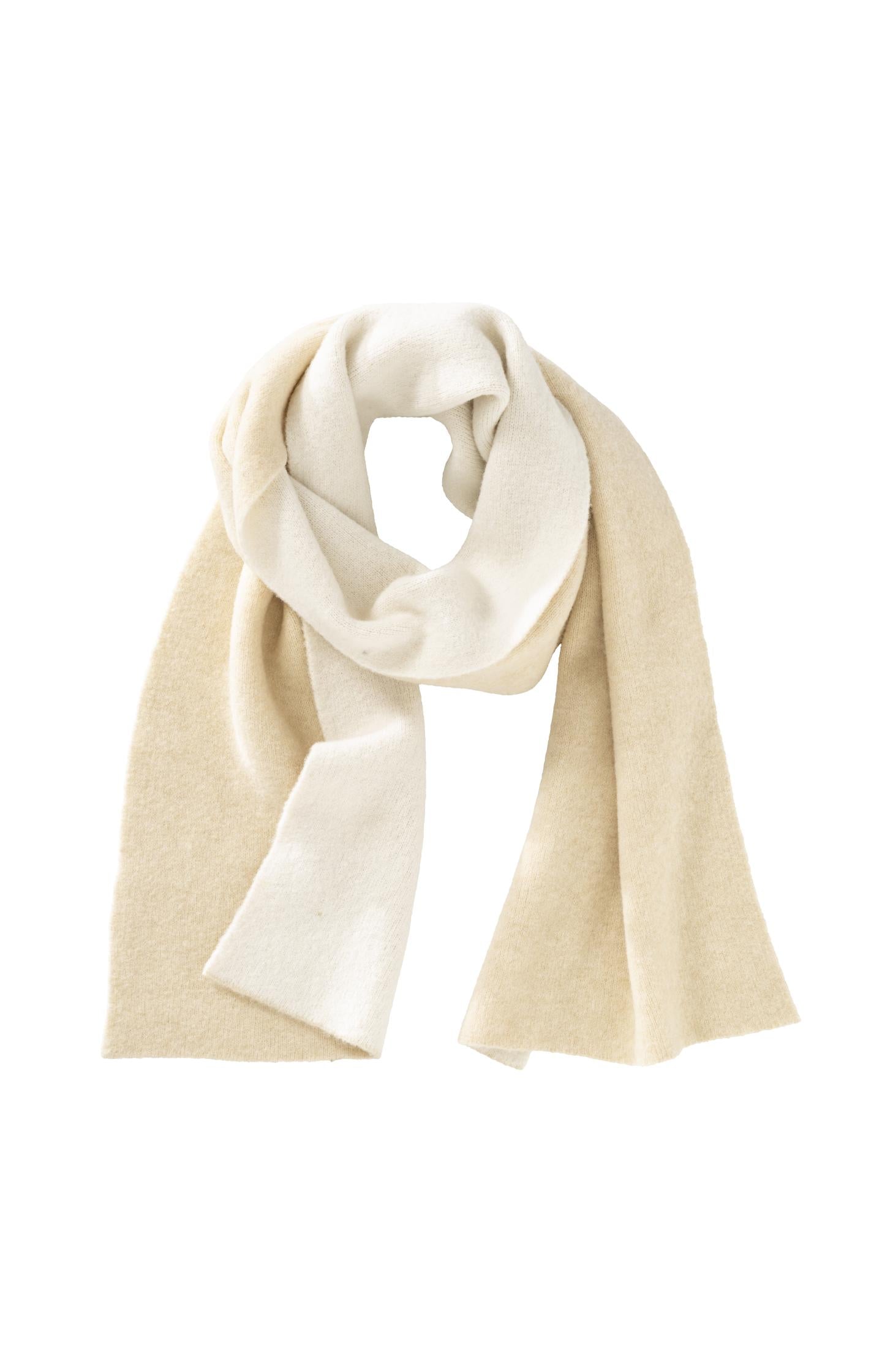 Soft scarf with two-tone design - Type: product
