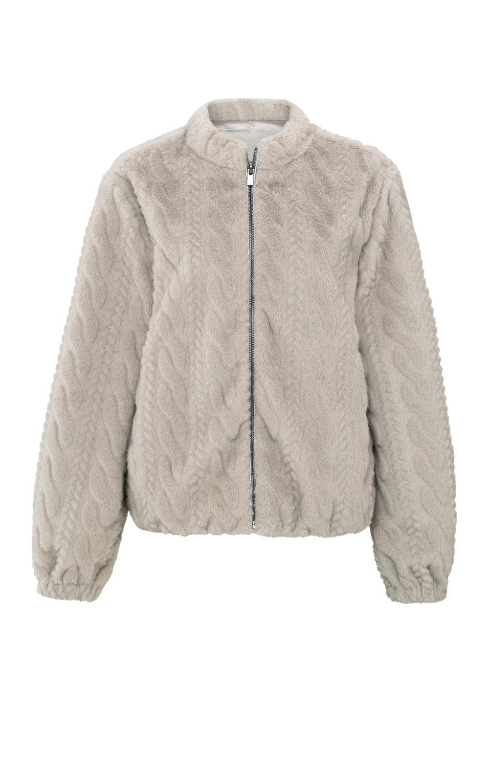 YAYA B.V / Damen-Jacke / Kurze Jacke aus Fellimitat