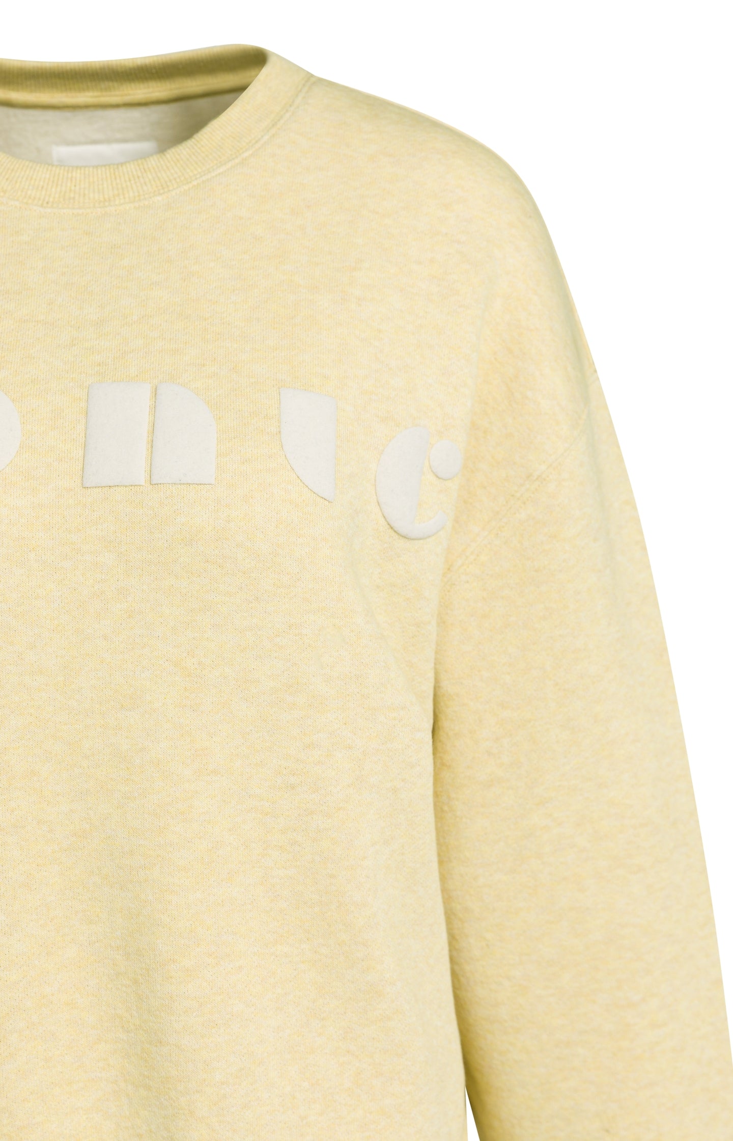 Soft sweater with chest artwork 'iconic'