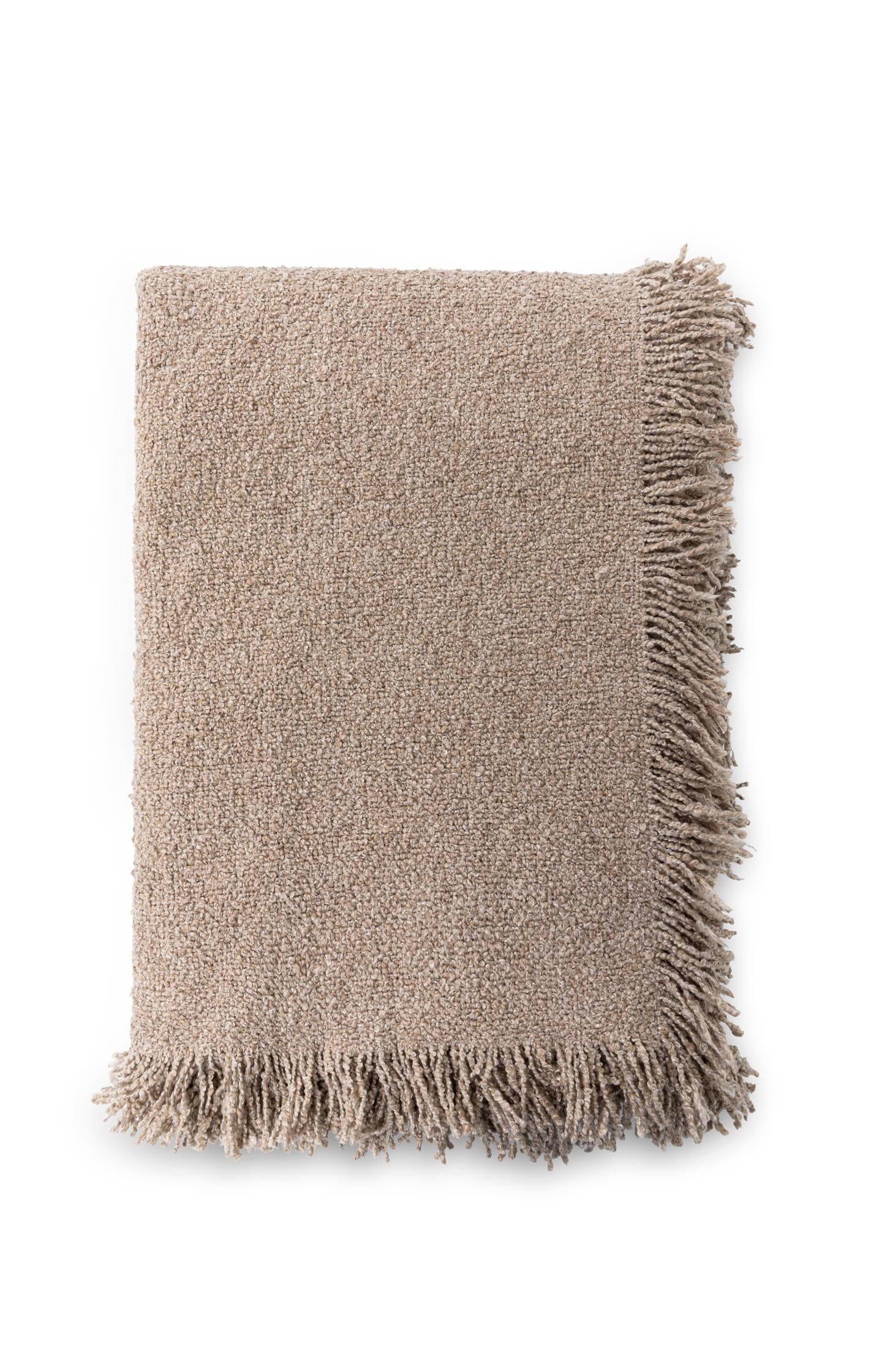 Soft throw with fringes - Type: product