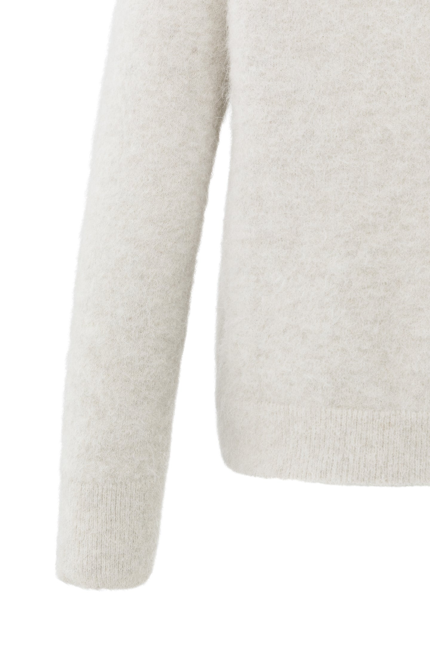 Soft V-neck sweater with long sleeves