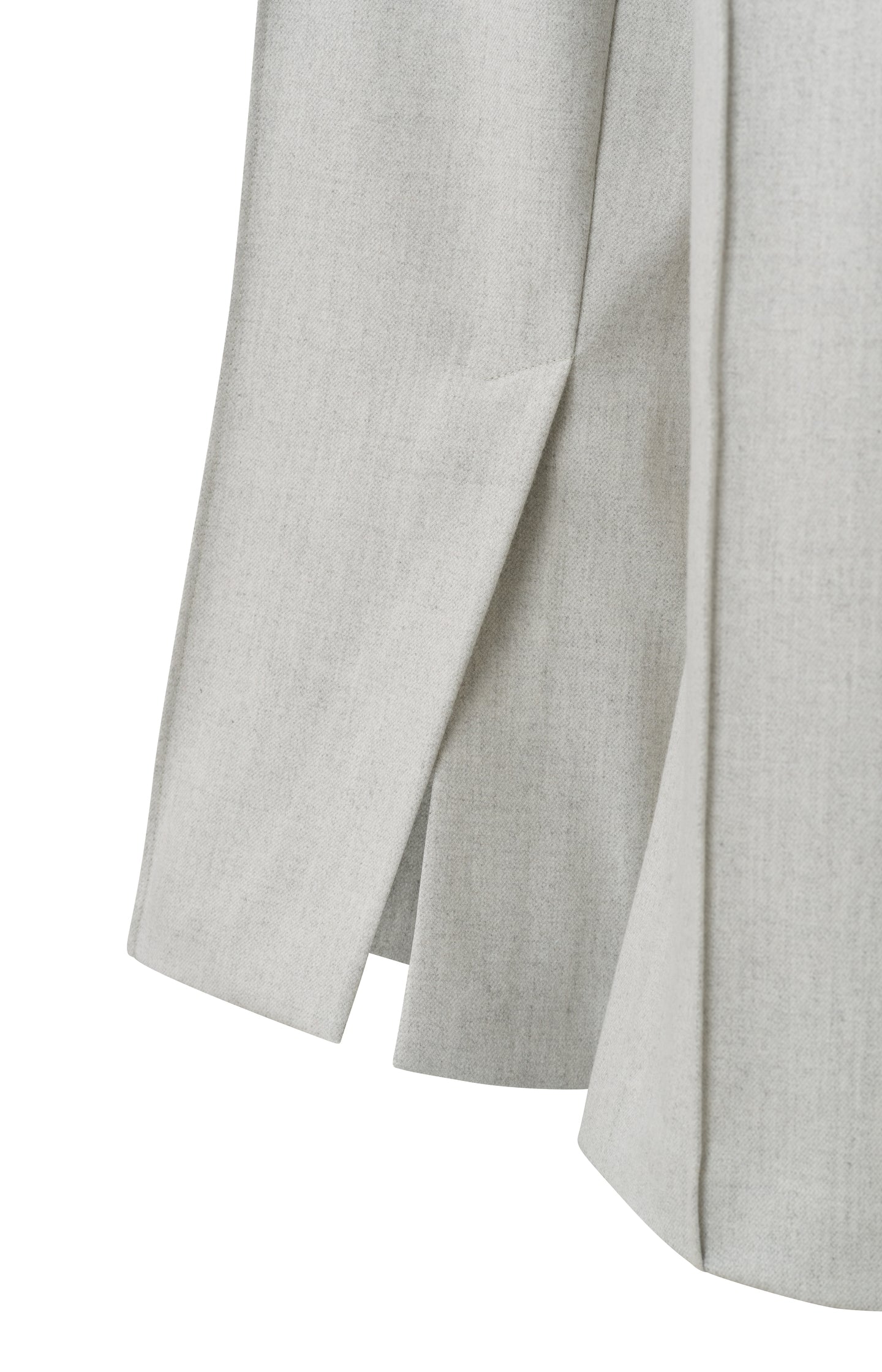 Soft wide leg trousers with elastic waist and seam detail