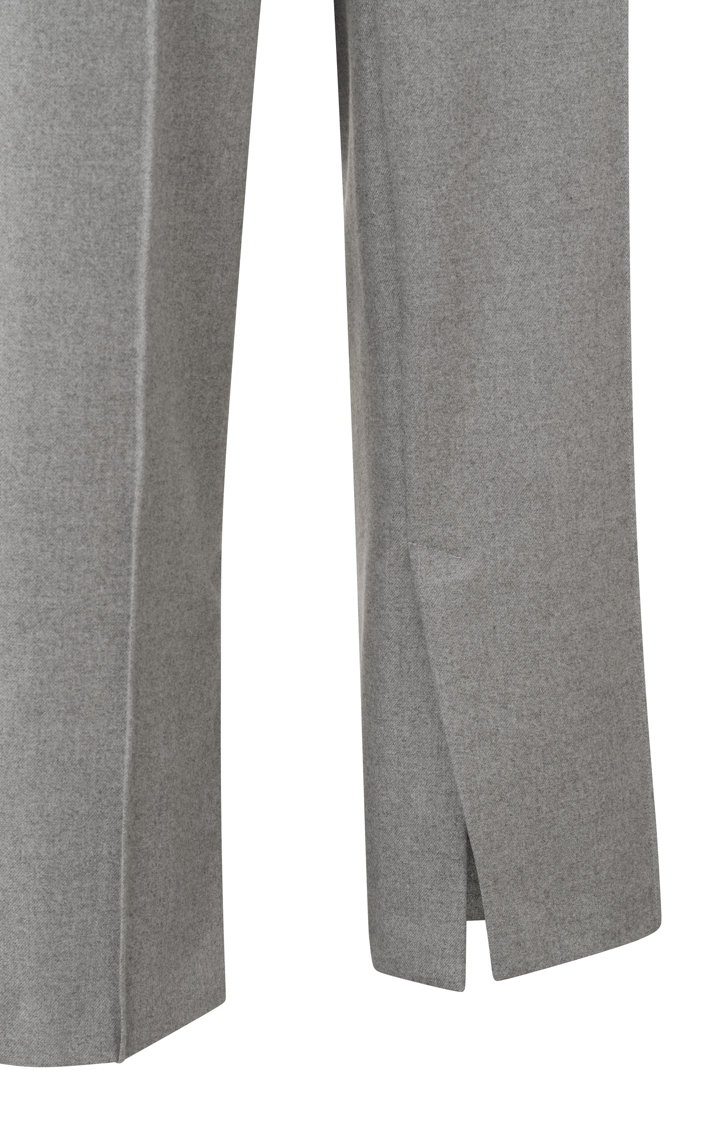 Soft wide leg trousers with elastic waist and seam detail