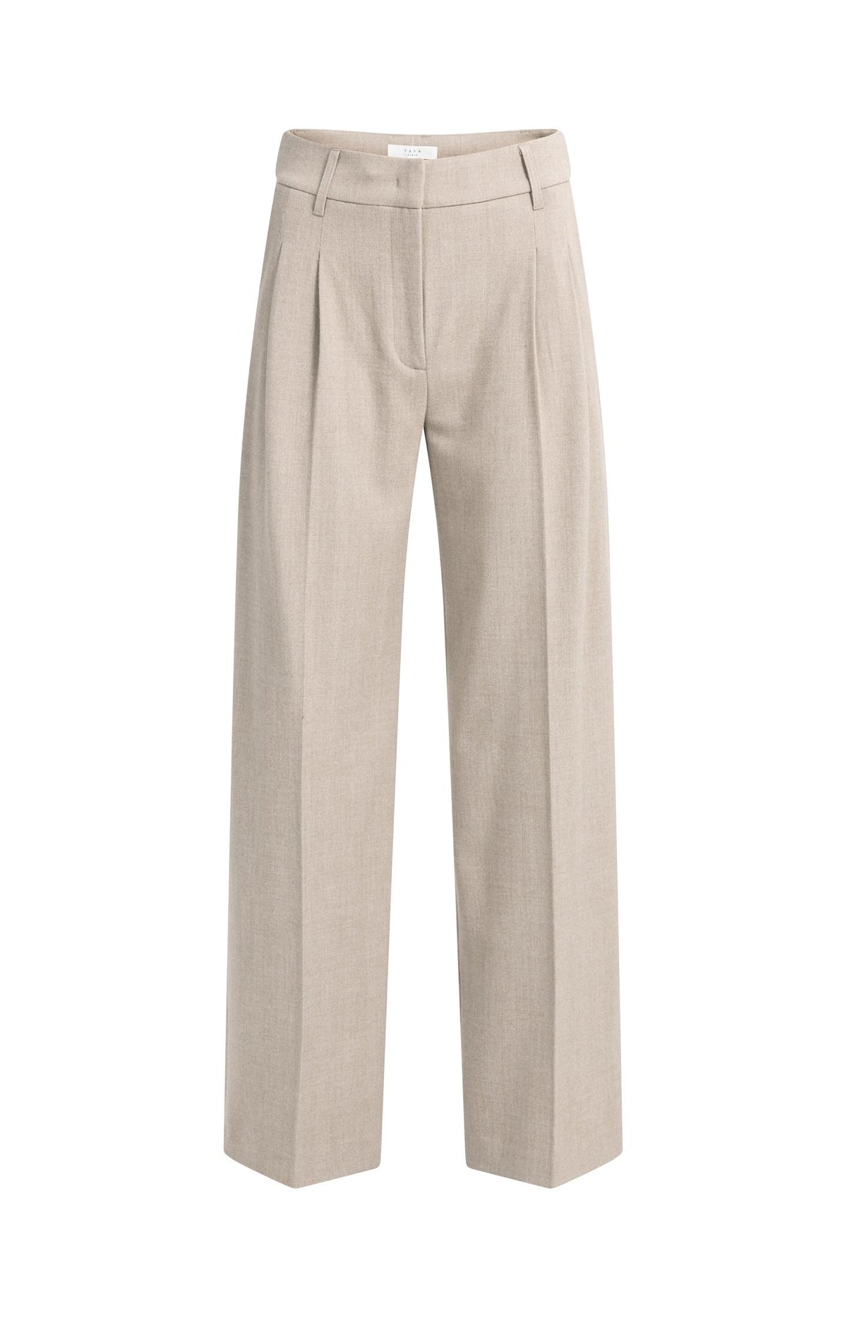Soft woven trousers with wide legs - Type: product