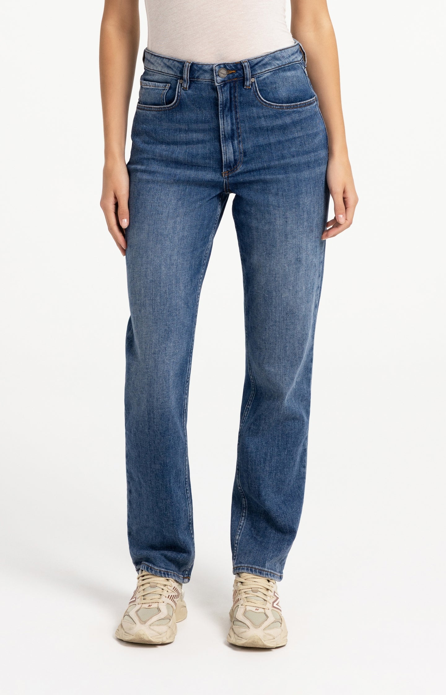 Straight slim denim jeans - L32