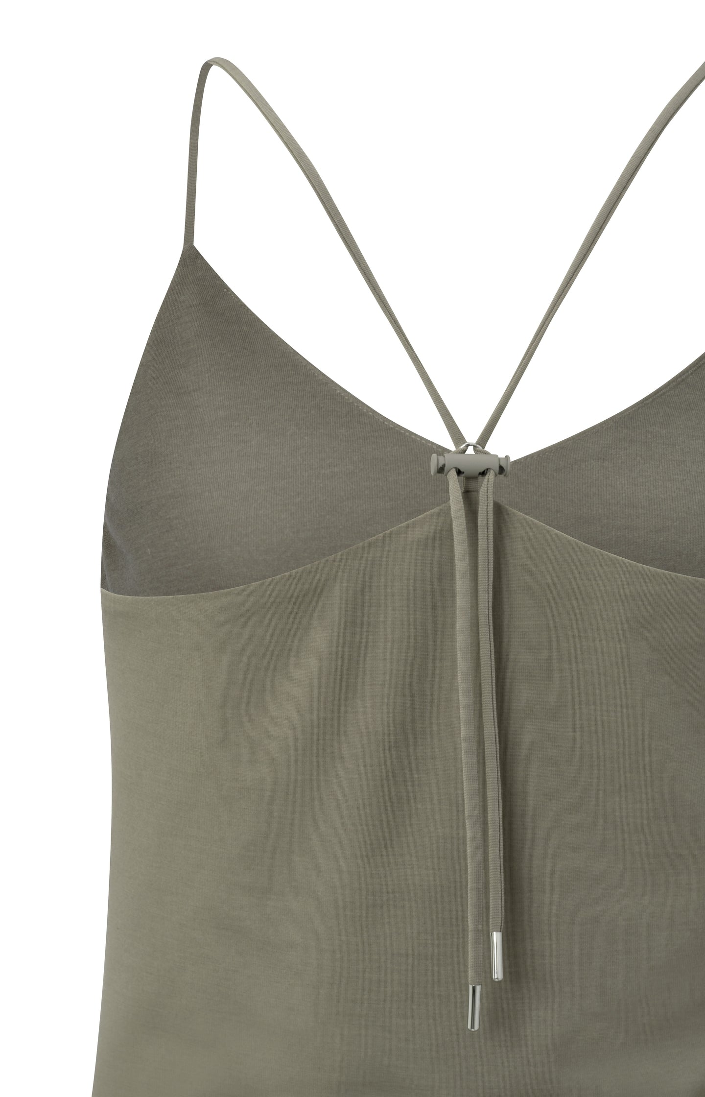 Strappy top with a buckle detail in regular fit