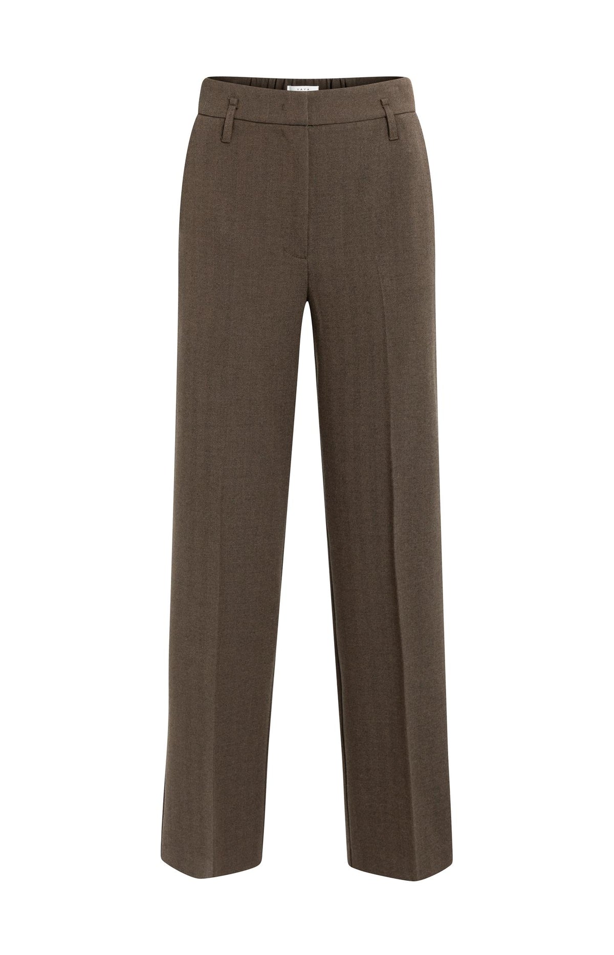 Structured straight leg tailored trousers - Type: product