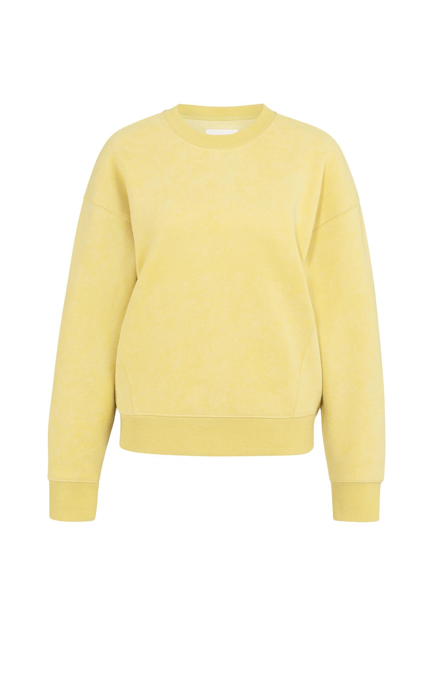 Sweater in sturdy fabric with washed effect - Type: product